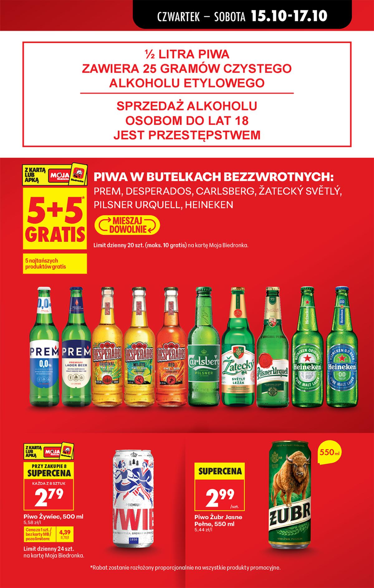 Leták Biedronka Polsko 15.10.-21.10.2026 strana 11