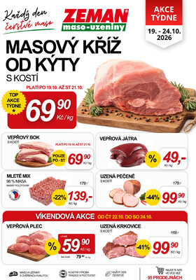 ZEMAN maso-uzeniny letáky