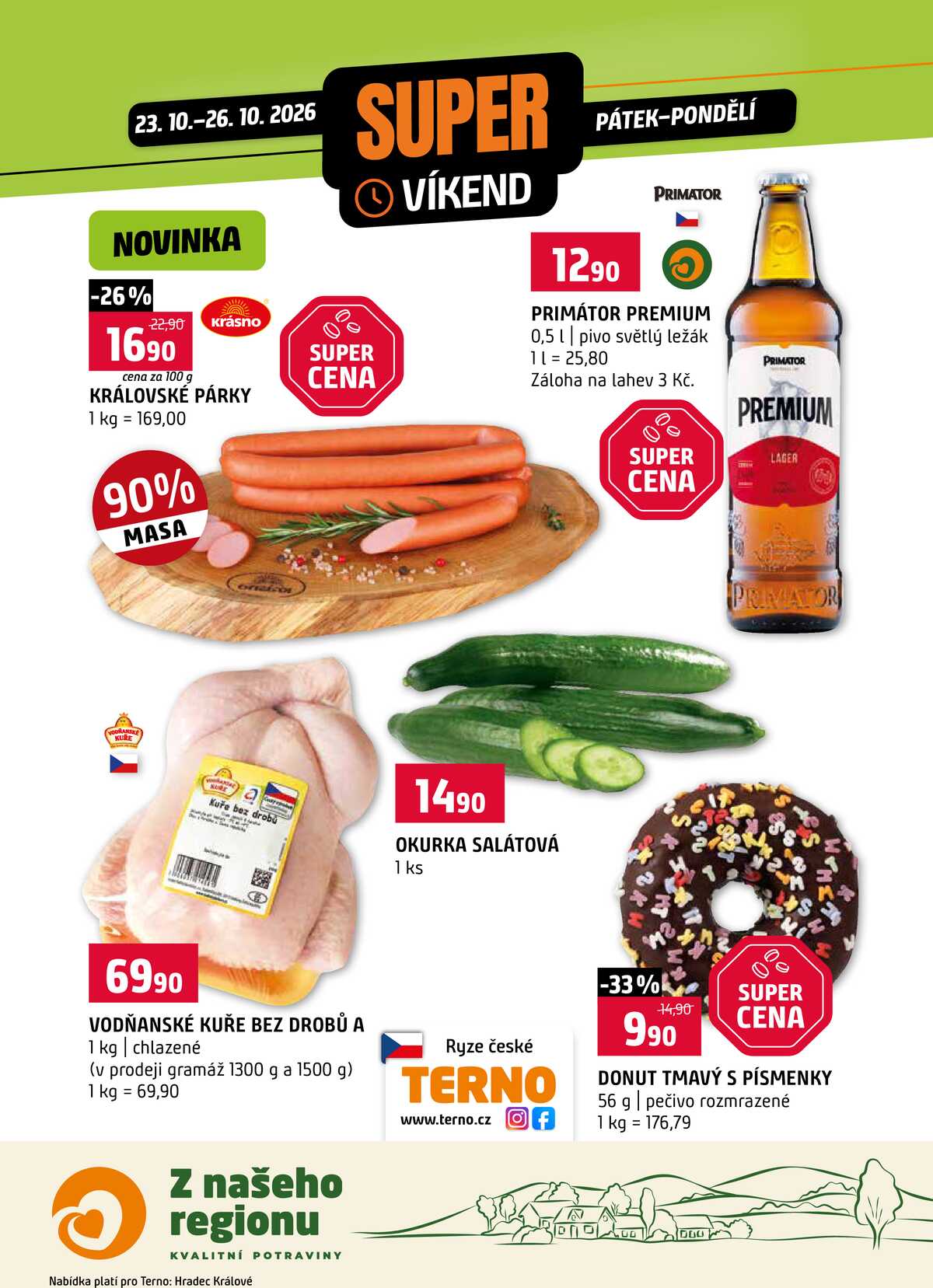 Terno Víkendová akce od 23.10. do 26.10.2026 strana 2