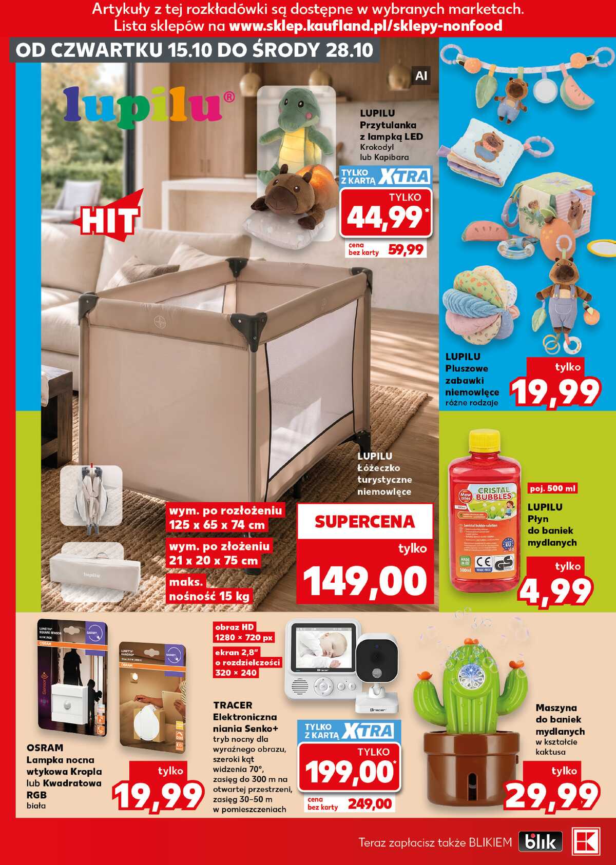 Leták Kaufland Polsko 15.10.-28.10.2026 strana 6