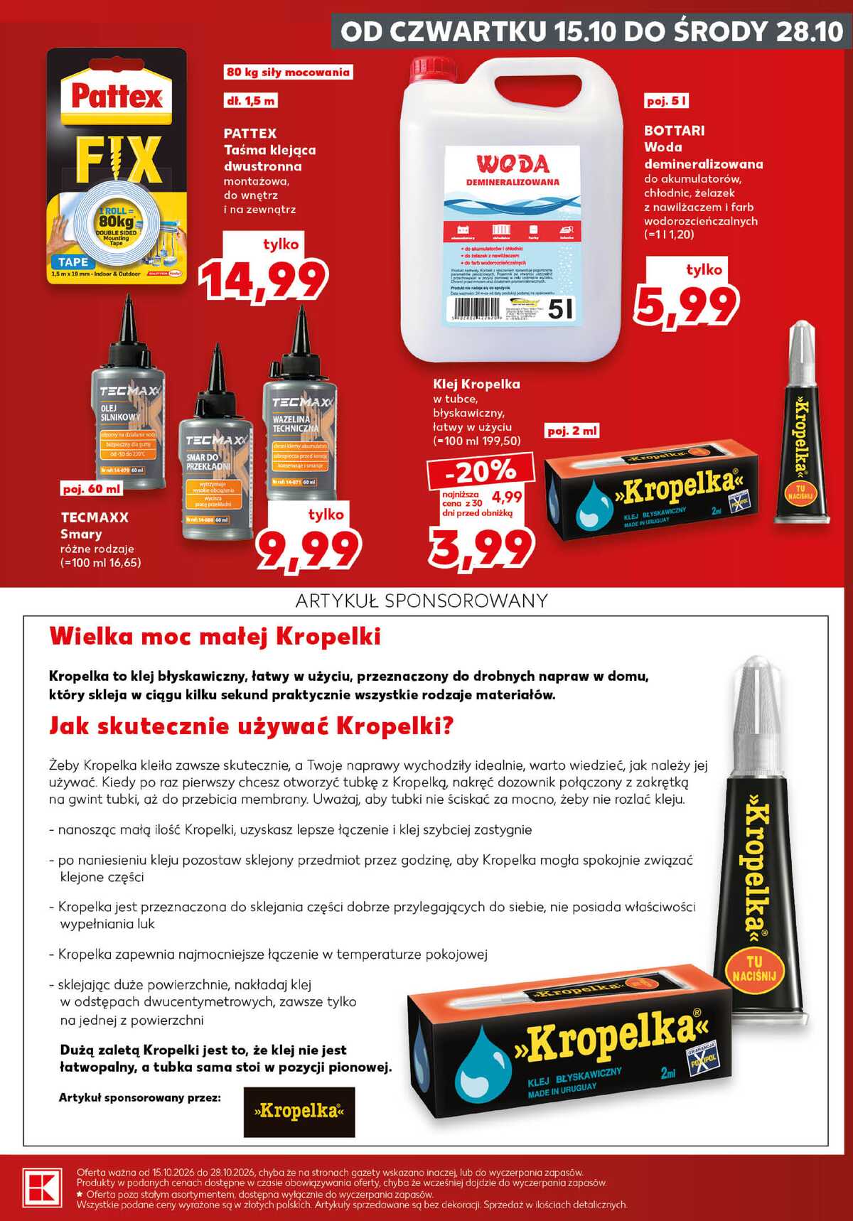 Leták Kaufland Polsko 15.10.-28.10.2026 strana 11