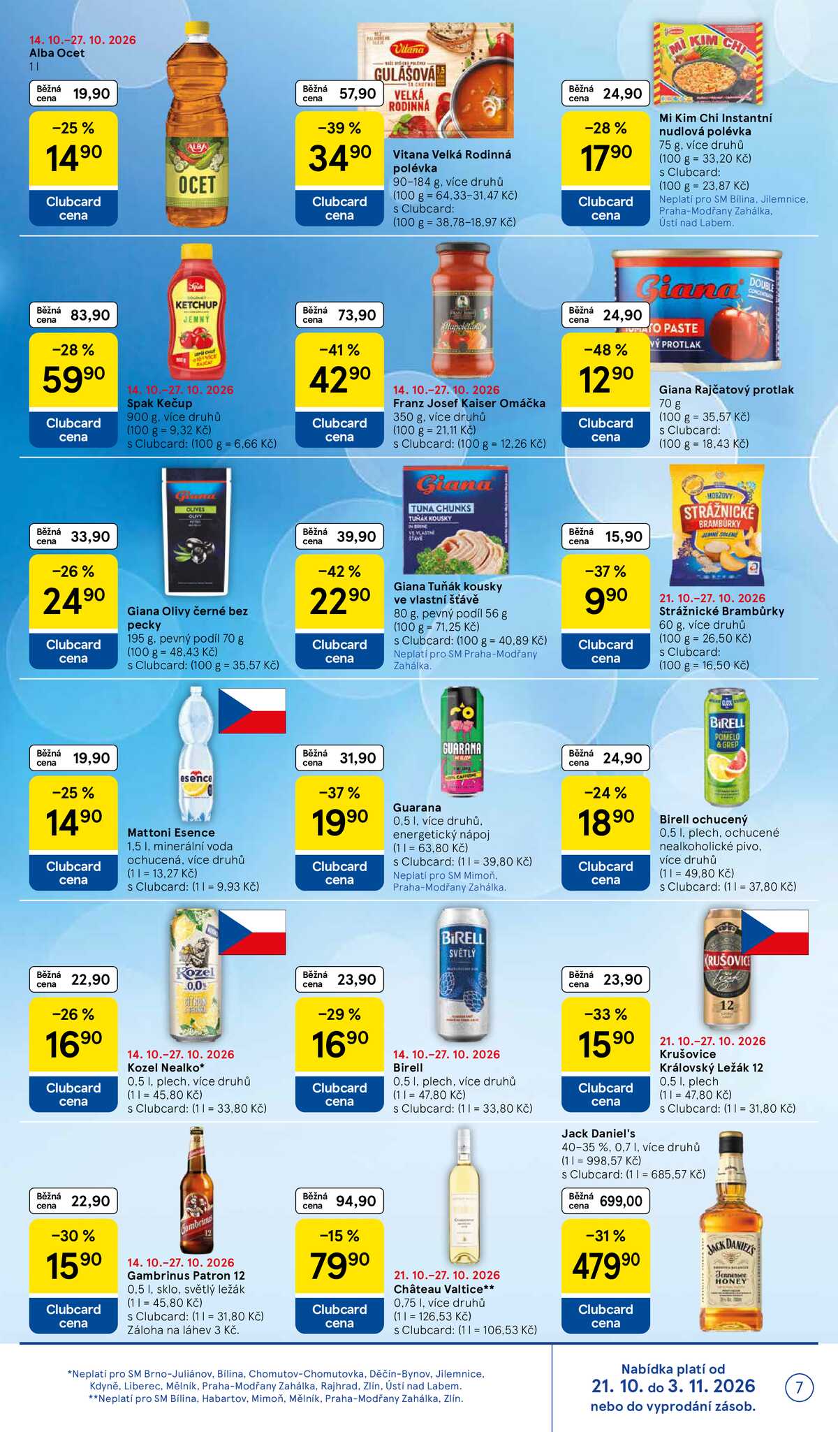 Tesco supermarkety od 21.10. do 27.10.2026 strana 7