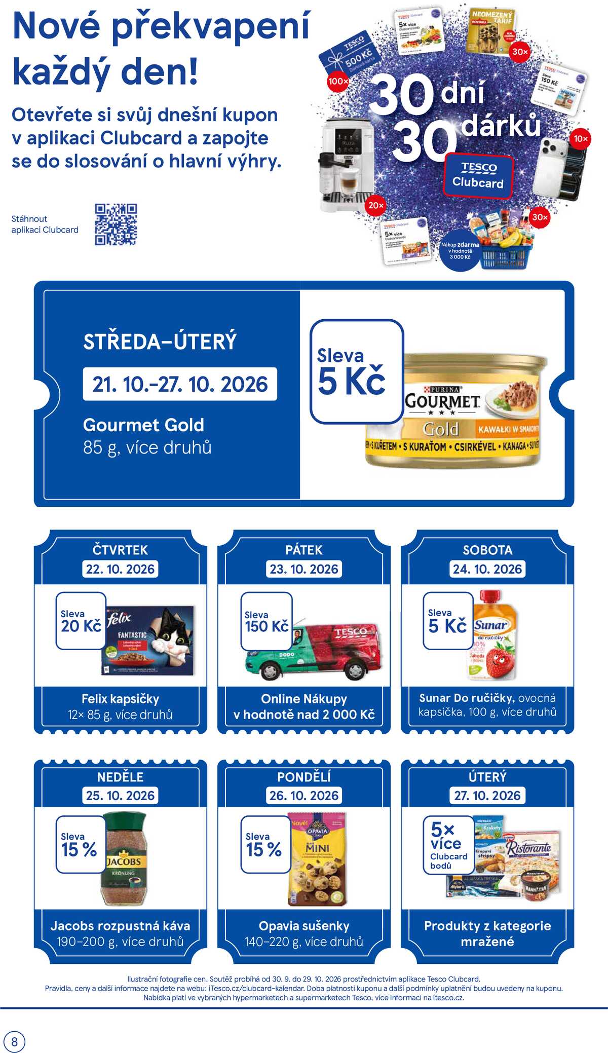 Tesco supermarkety od 21.10. do 27.10.2026 strana 8