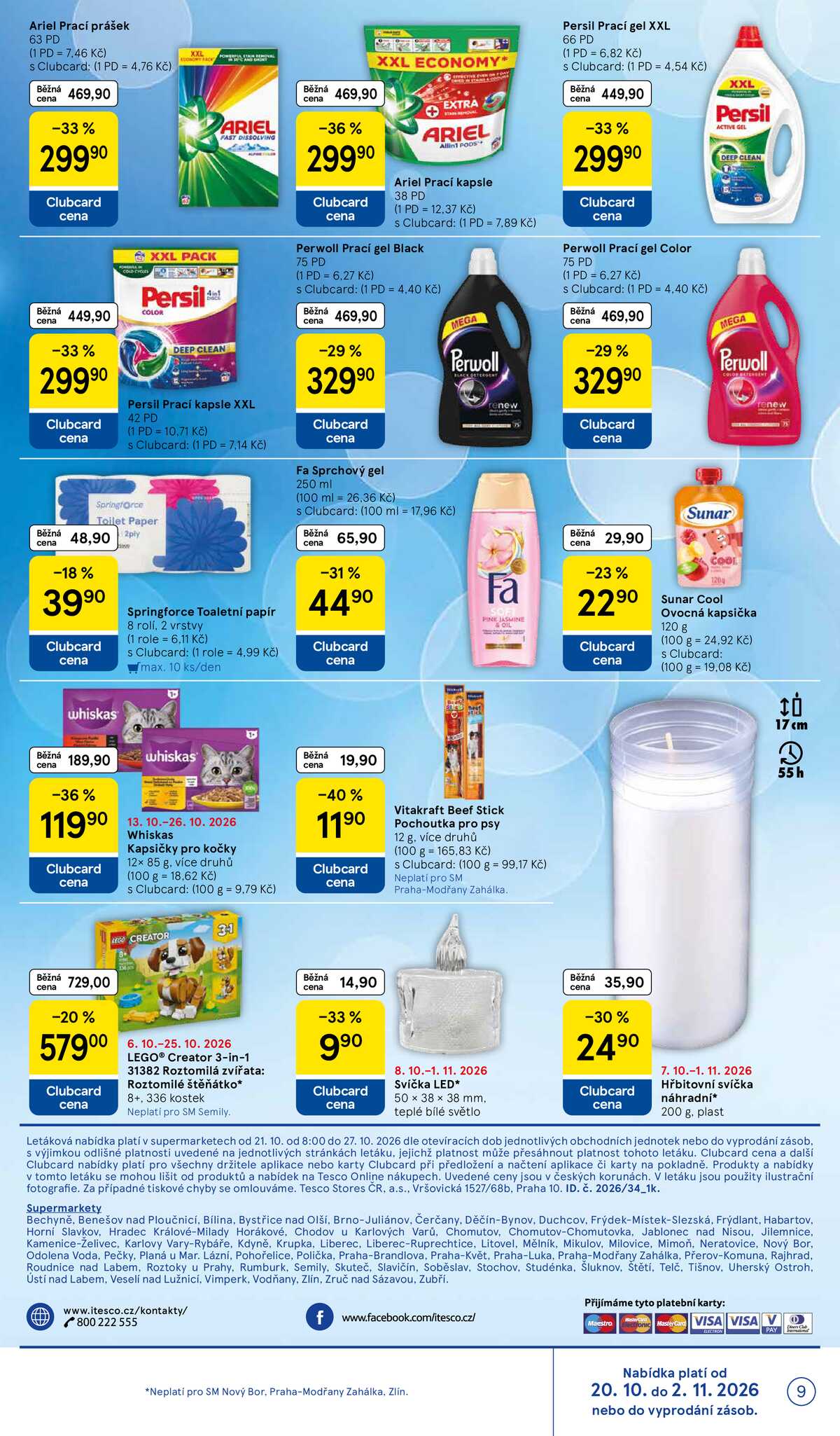 Tesco supermarkety od 21.10. do 27.10.2026 strana 9