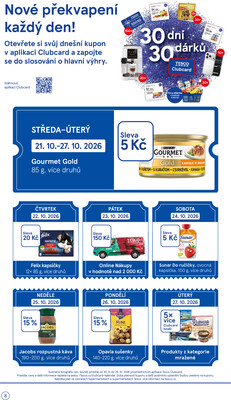 Tesco supermarkety od 21.10. do 27.10.2026