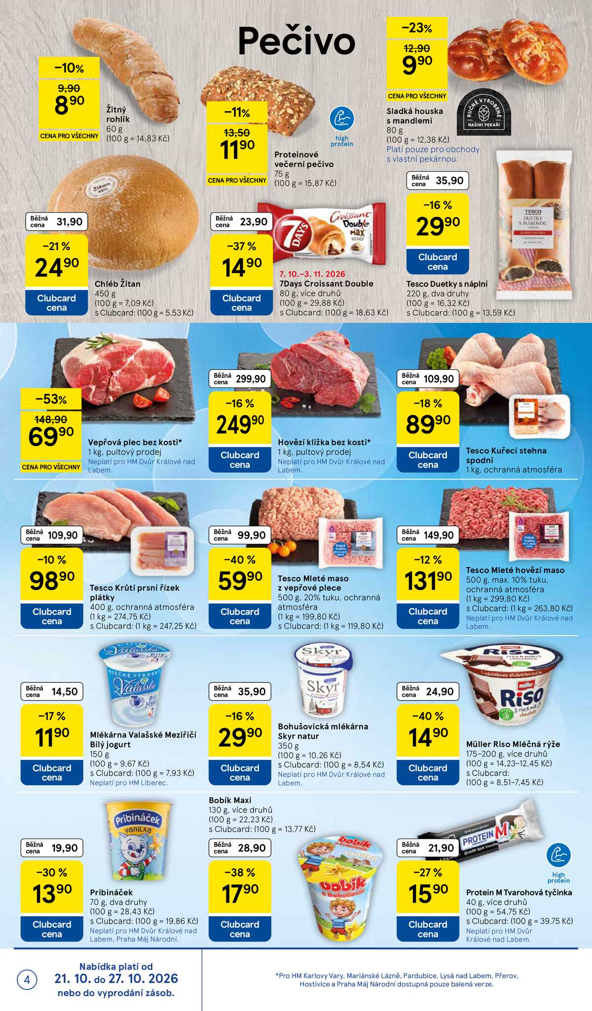 Tesco hypermarkety od 21.10. do 27.10.2026 strana 4