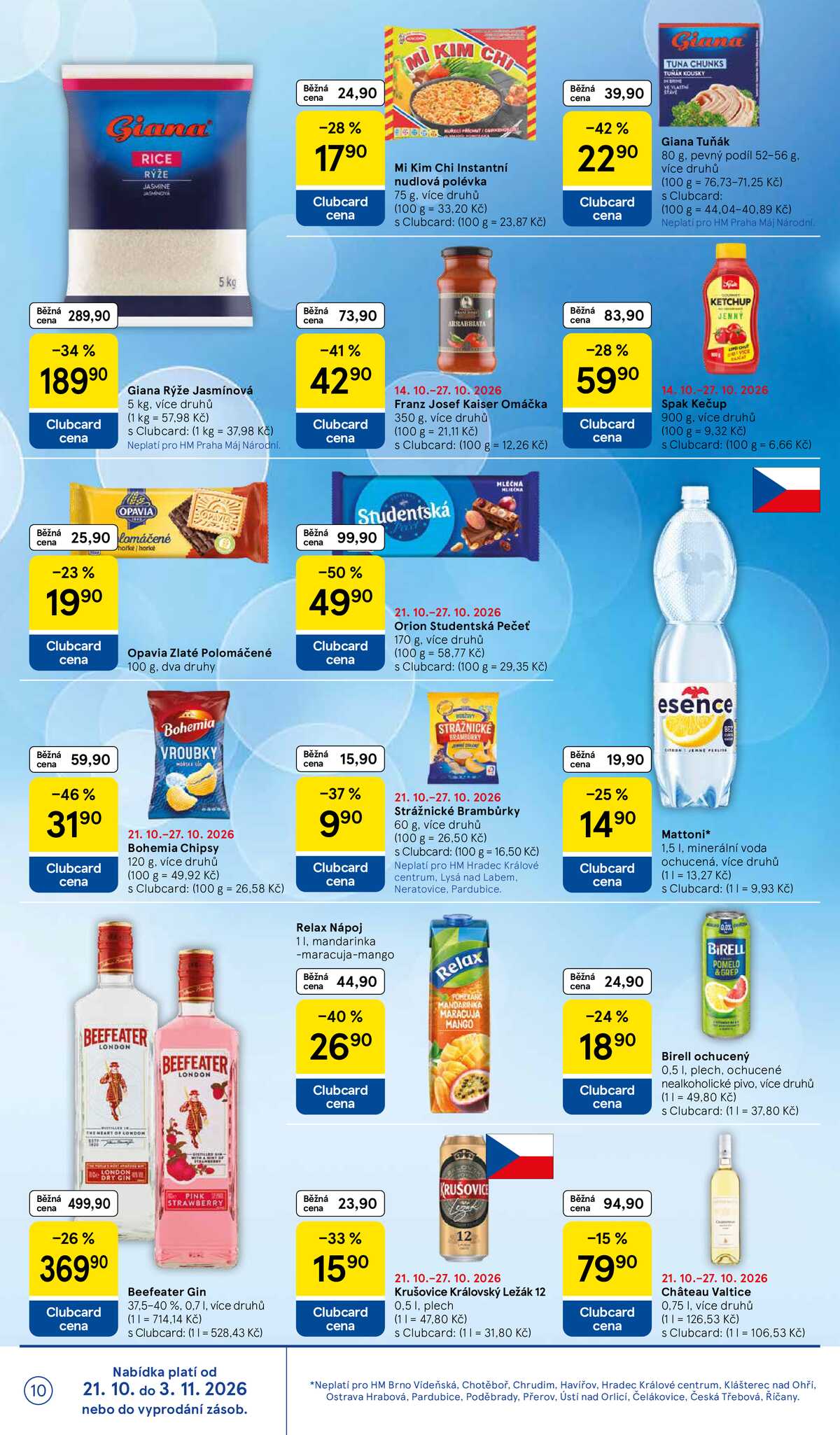 Tesco hypermarkety od 21.10. do 27.10.2026 strana 10