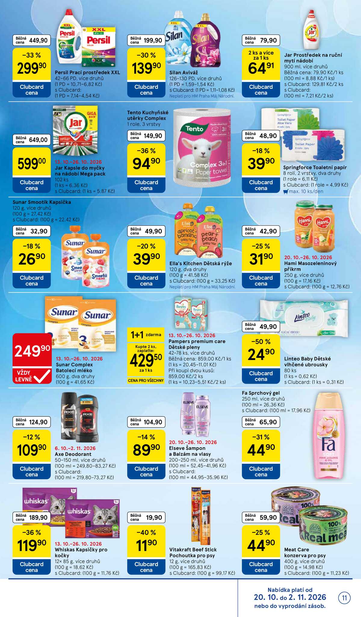 Tesco hypermarkety od 21.10. do 27.10.2026 strana 11