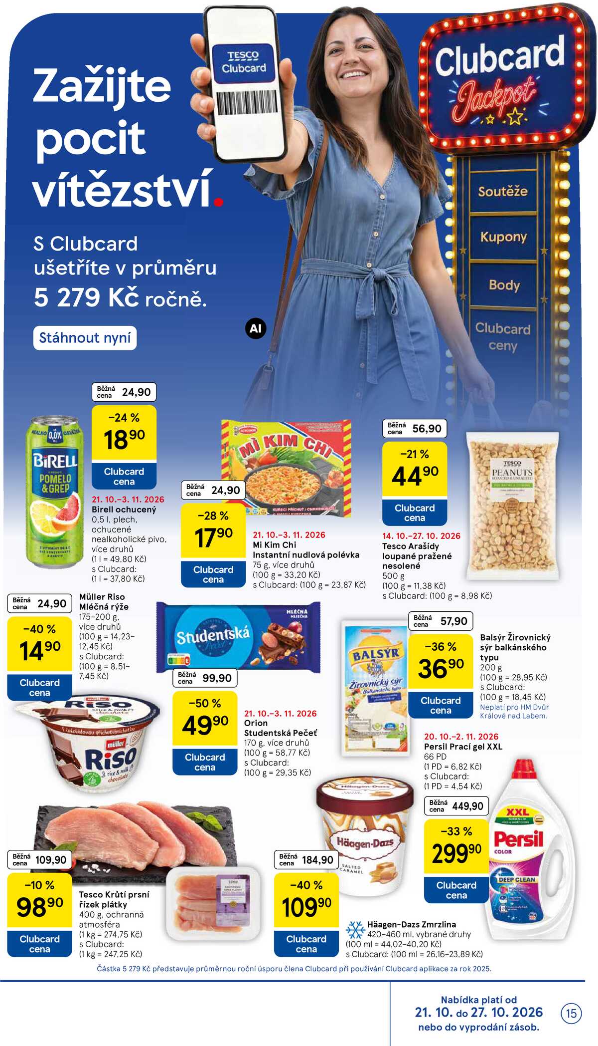 Tesco hypermarkety od 21.10. do 27.10.2026 strana 15