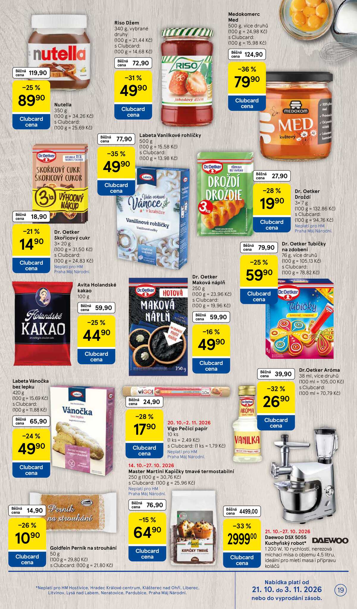Tesco hypermarkety od 21.10. do 27.10.2026 strana 19