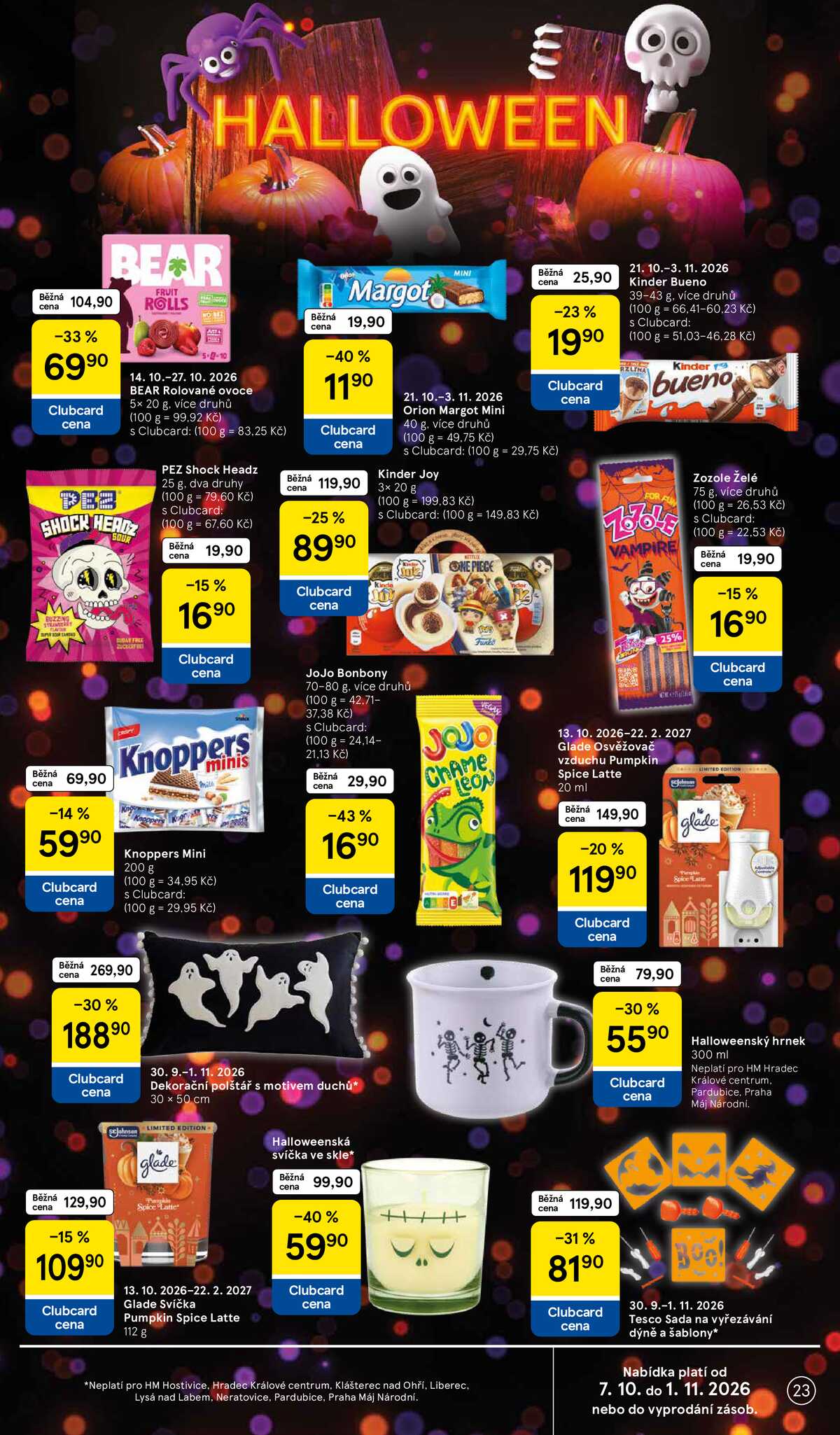 Tesco hypermarkety od 21.10. do 27.10.2026 strana 23