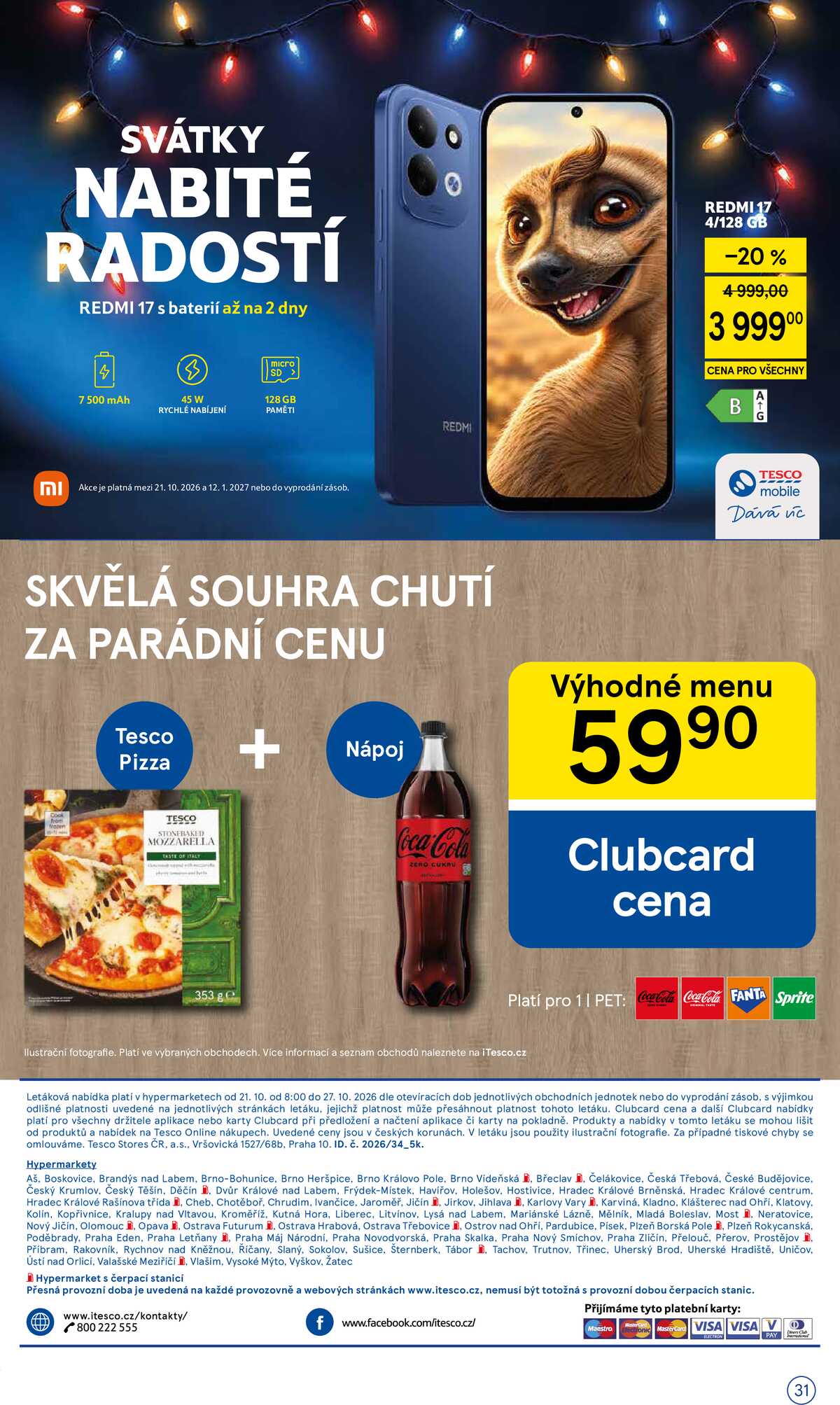 Tesco hypermarkety od 21.10. do 27.10.2026 strana 31