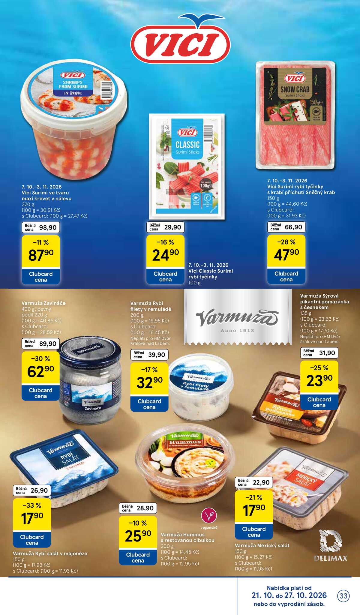 Tesco hypermarkety od 21.10. do 27.10.2026 strana 33