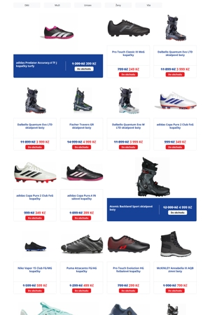 Intersport Boty - 16. 10. 2026