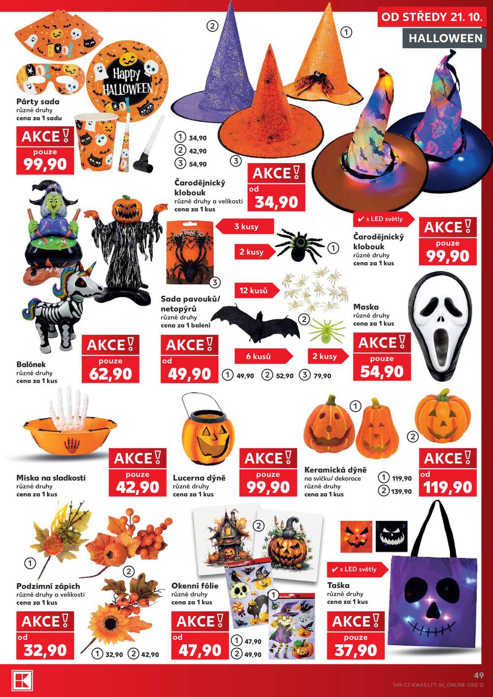 Leták Kaufland - Kaufland 21.10. - 27.10. - Kaufland - Prachatice - strana 49 Leták Kaufland - Kaufland 21.10. - 27.10. - Kaufland - Prachatice - strana 49