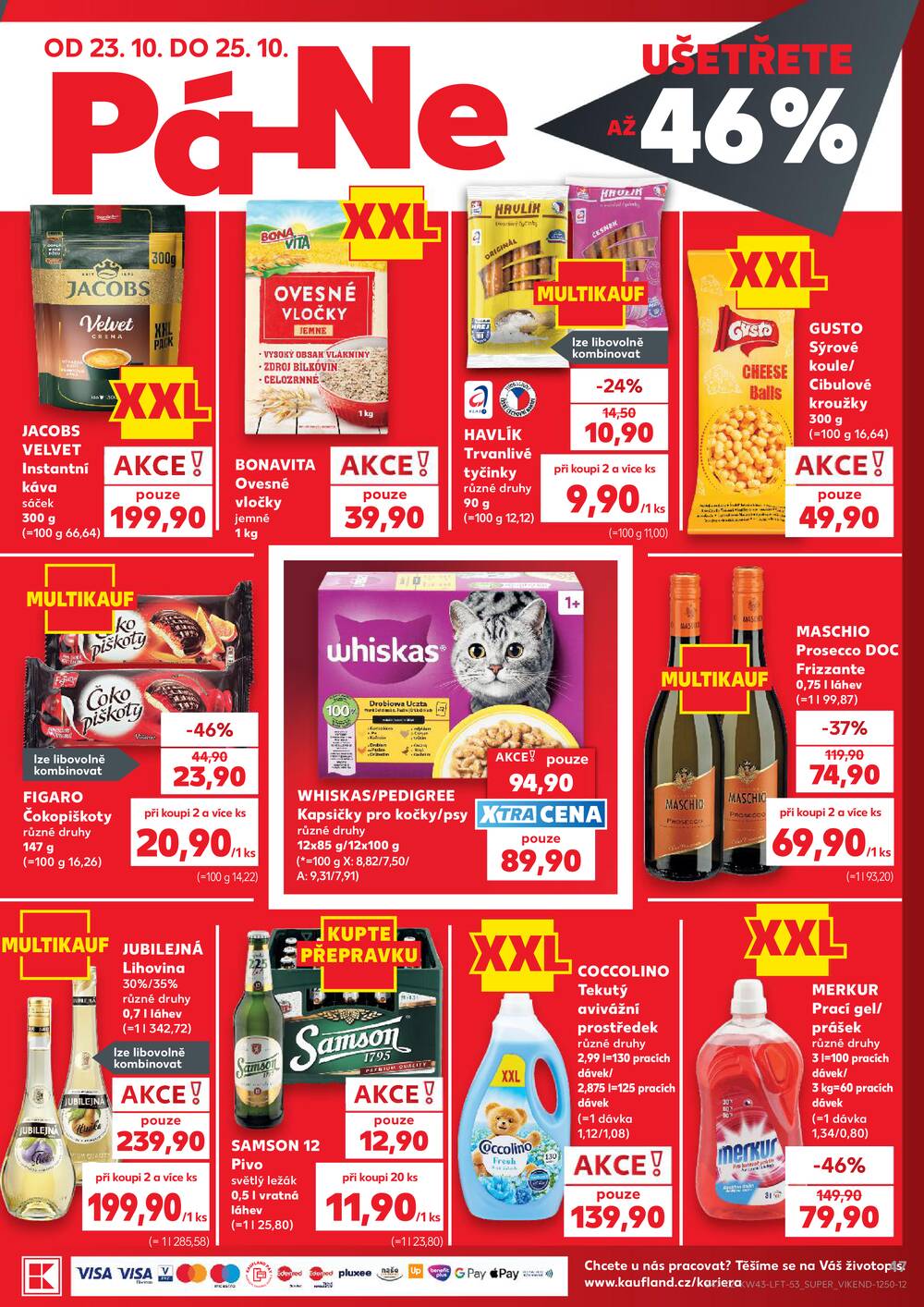 Kaufland 21.10. - 27.10. - Kaufland - Třeboň