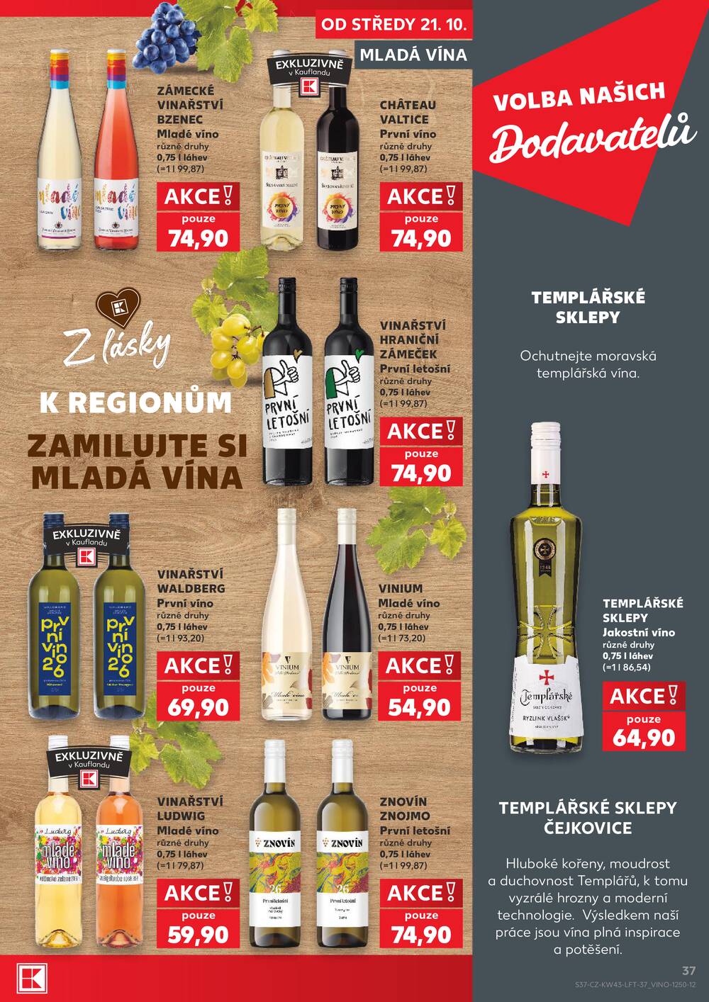Kaufland 21.10. - 27.10. - Kaufland - Strakonice
