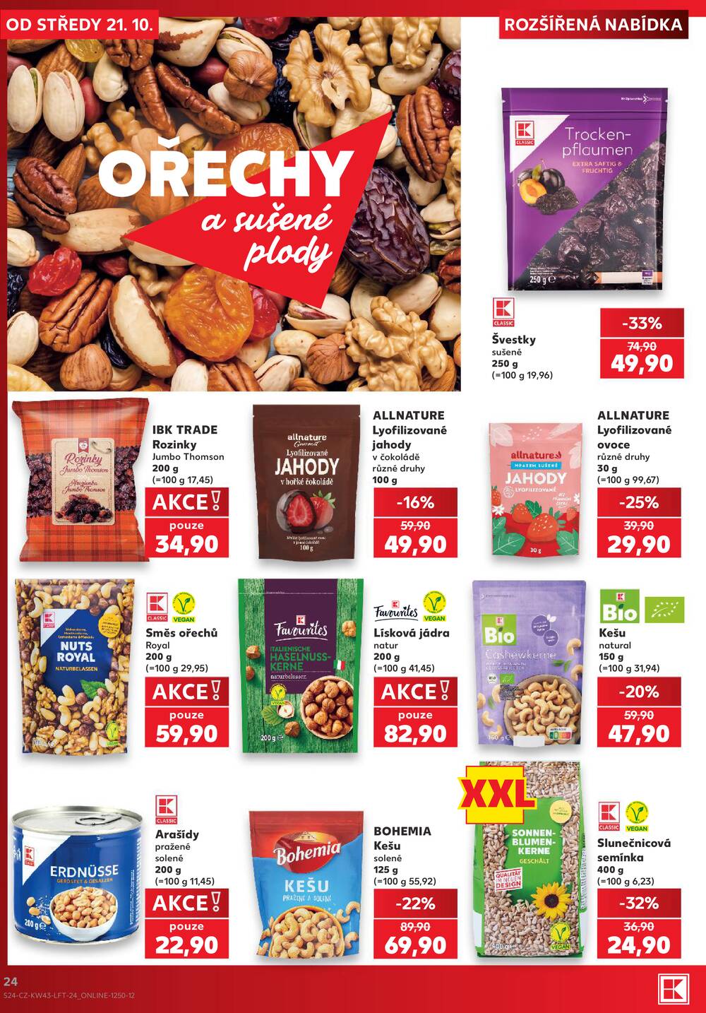 Leták Kaufland - Kaufland 21.10. - 27.10. - Kaufland - Litoměřice - strana 24 Leták Kaufland - Kaufland 21.10. - 27.10. - Kaufland - Litoměřice - strana 24