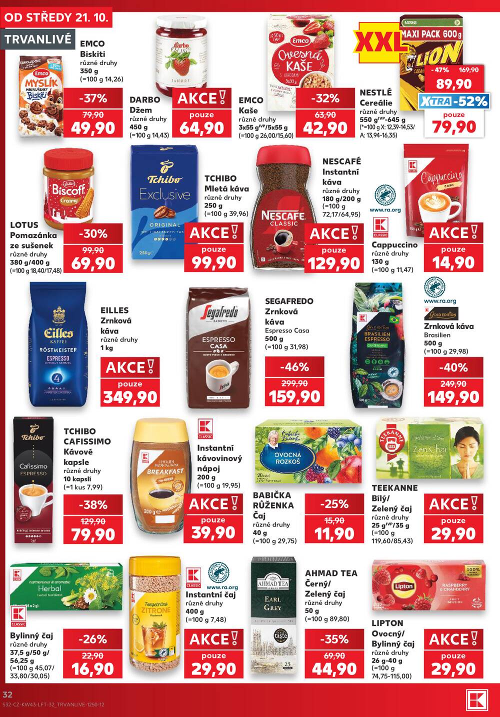 Leták Kaufland - Kaufland 21.10. - 27.10. - Kaufland - Litoměřice - strana 32 Leták Kaufland - Kaufland 21.10. - 27.10. - Kaufland - Litoměřice - strana 32