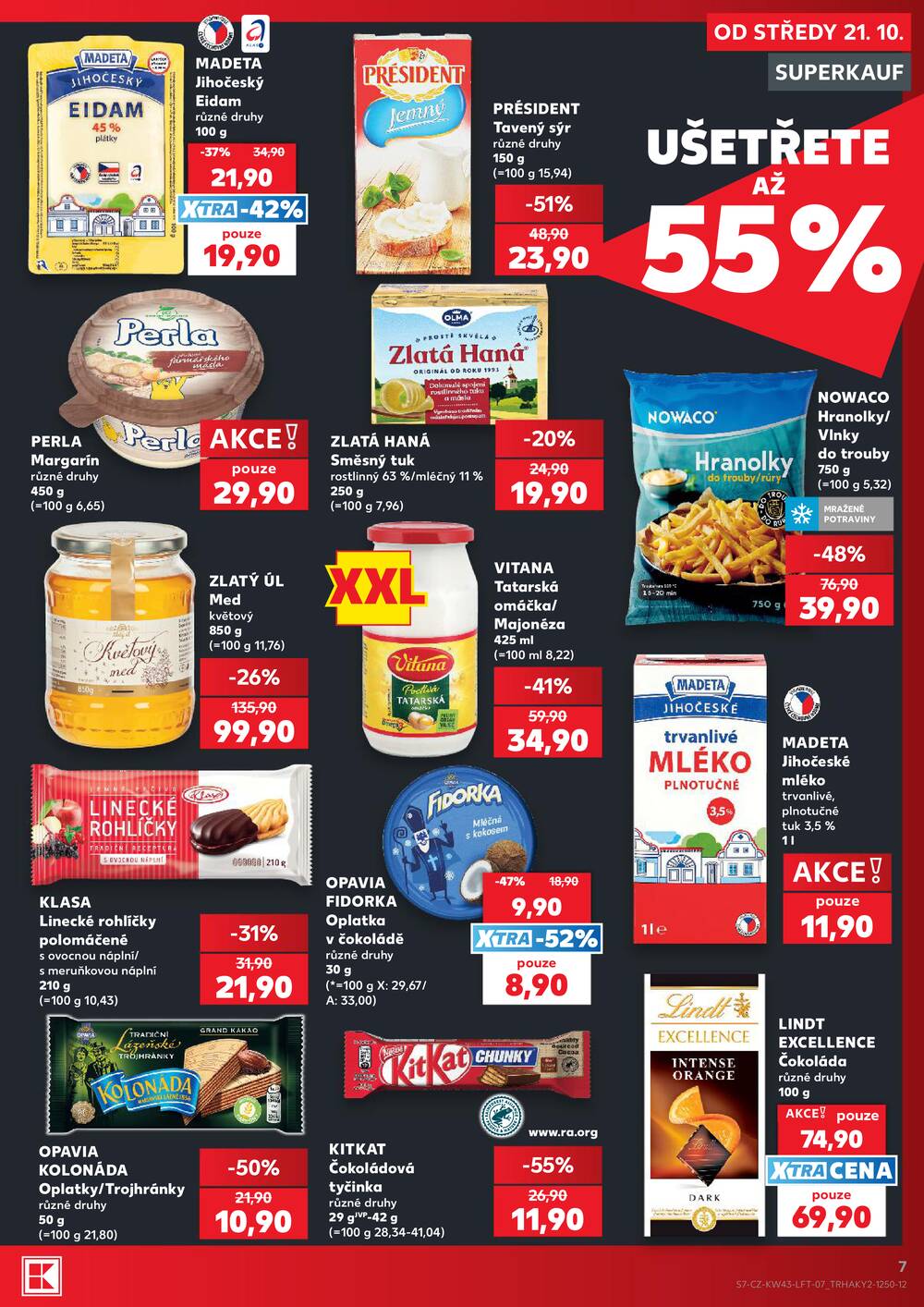 Kaufland 21.10. - 27.10. - Kaufland - Trutnov