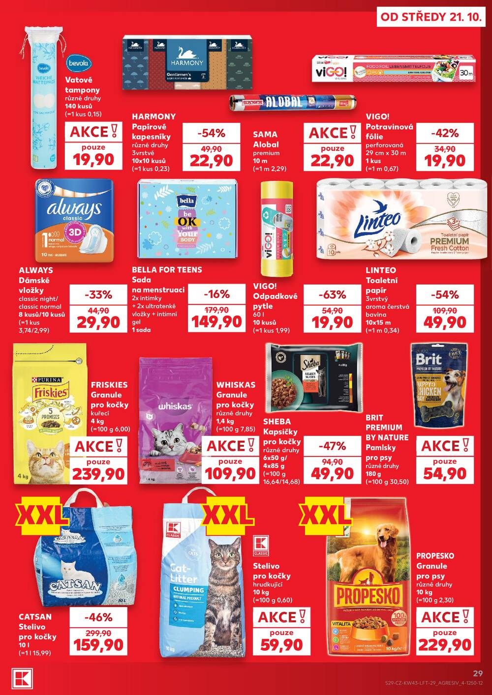 Kaufland 21.10. - 27.10. - Kaufland - Trutnov