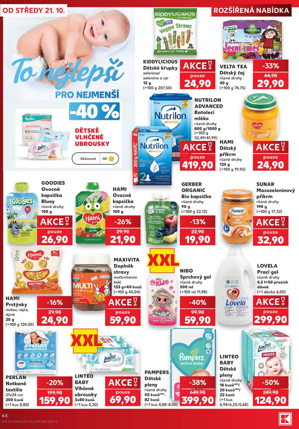 Kaufland 21.10. - 27.10. - Kaufland - Trutnov