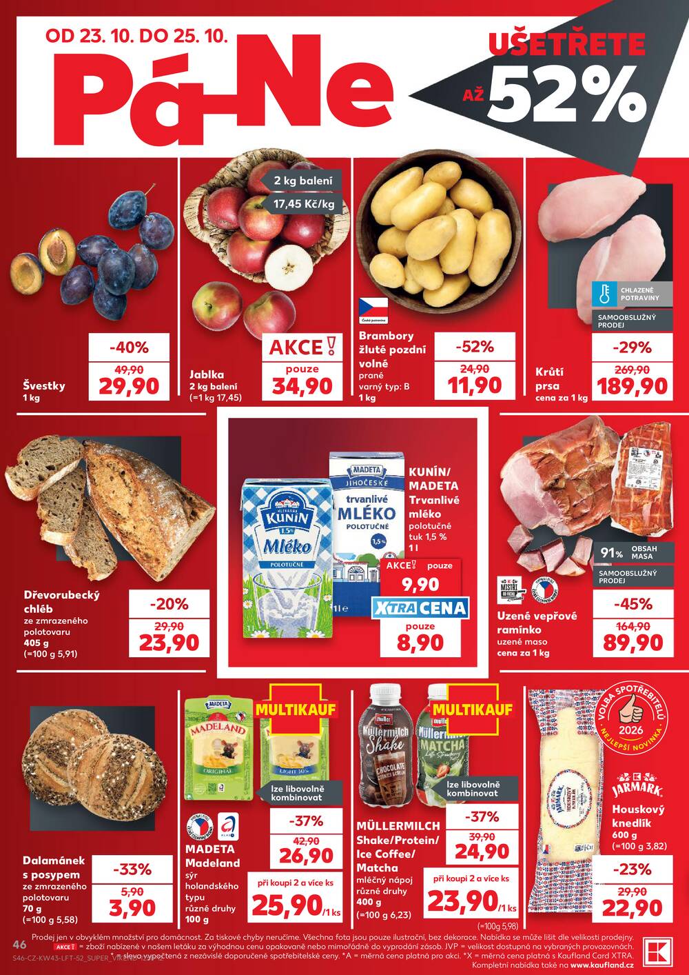 Kaufland 21.10. - 27.10. - Kaufland - Trutnov