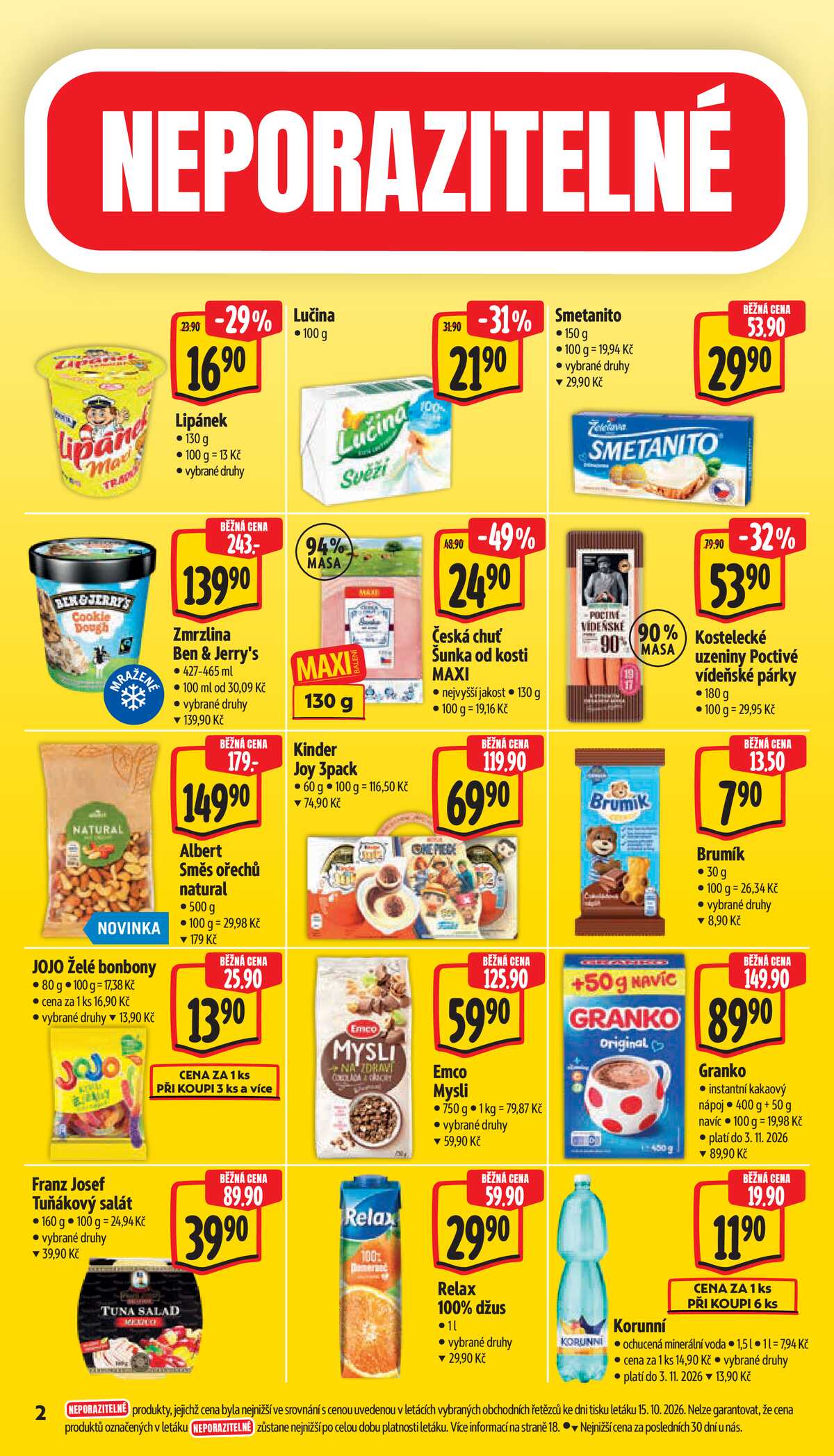 Albert Supermarket od 21.10. do 27.10.2026 strana 2