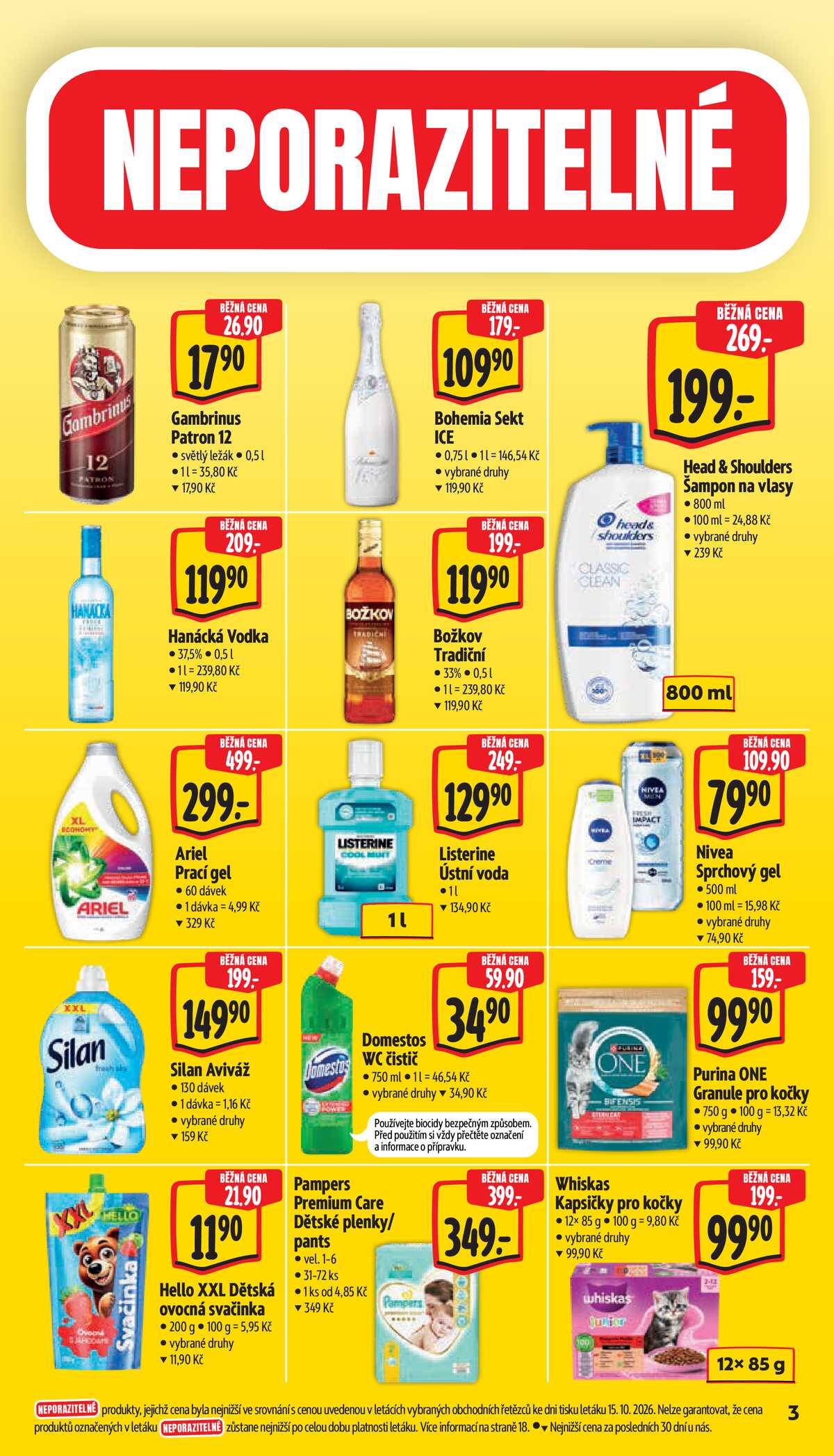 Albert Supermarket od 21.10. do 27.10.2026 strana 3