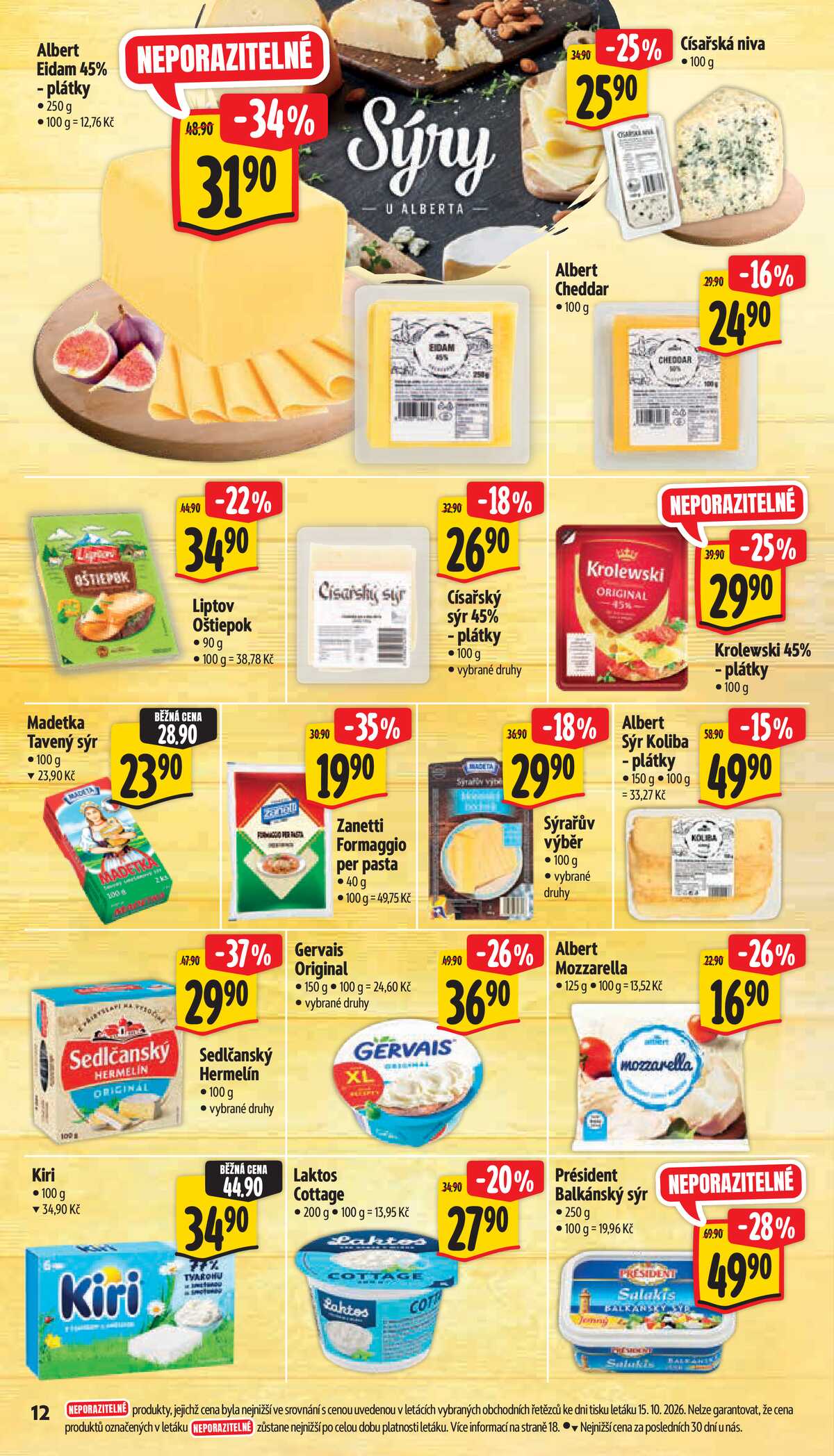 Albert Supermarket od 21.10. do 27.10.2026 strana 16