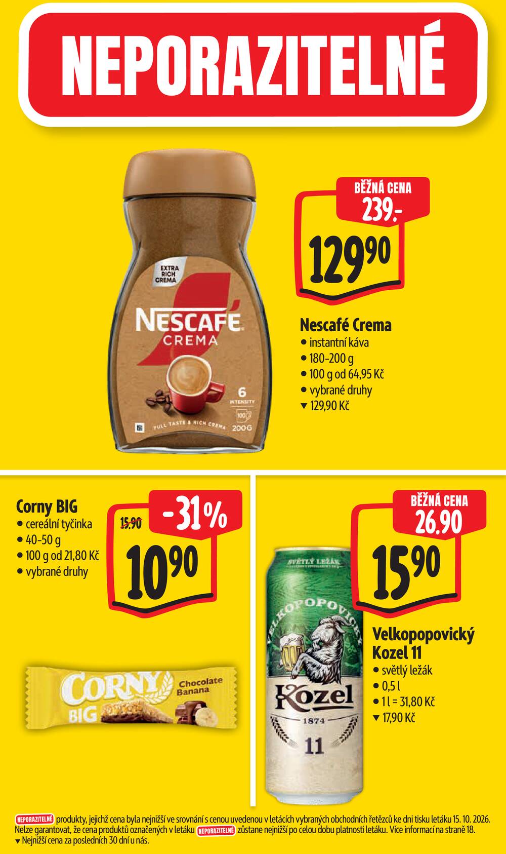 Leták Albert - Albert Supermarket Jihomoravský od 21.10. do 27.10.2026 - strana 5 Leták Albert - Albert Supermarket Jihomoravský od 21.10. do 27.10.2026 - strana 5