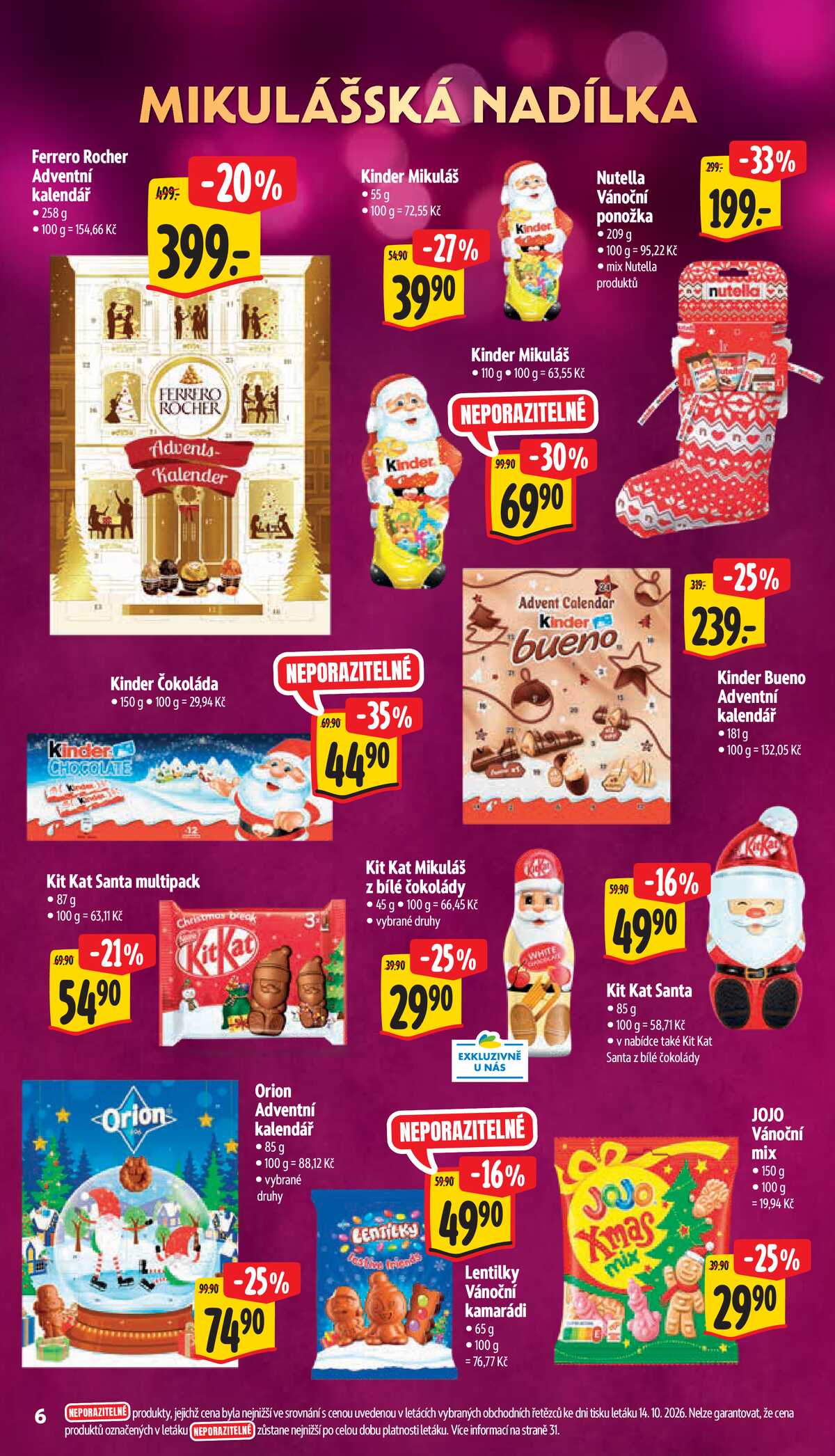 Albert  Hypermarket od 21.10. do 27.10.2026 strana 6