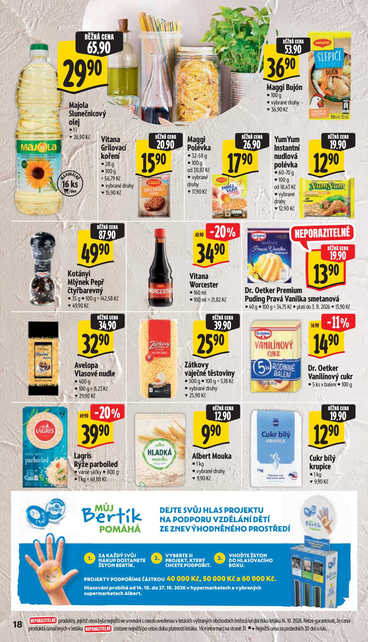 Albert  Hypermarket od 21.10. do 27.10.2026 strana 22