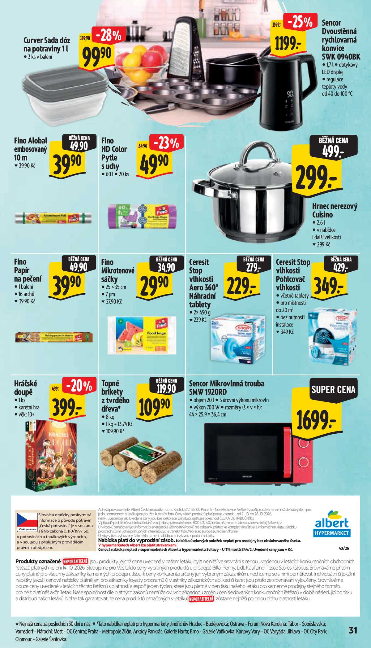 Albert  Hypermarket od 21.10. do 27.10.2026 strana 35