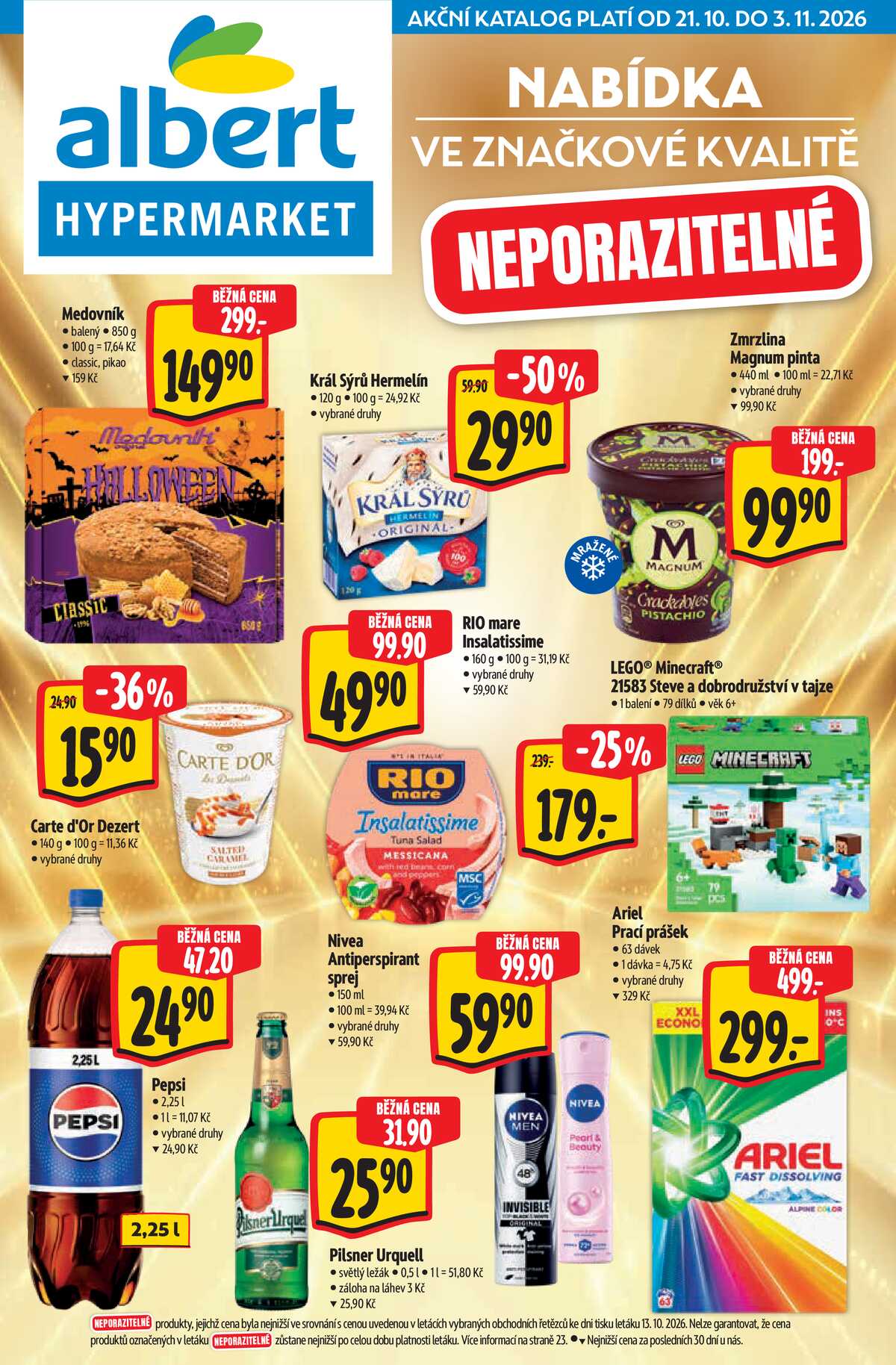 Albert  Hypermarket katalog Brand od 21.10. do 3.11.2026 strana 1