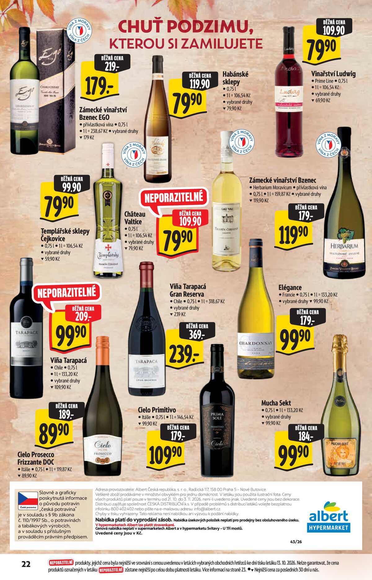 Albert  Hypermarket katalog Brand od 21.10. do 3.11.2026 strana 22