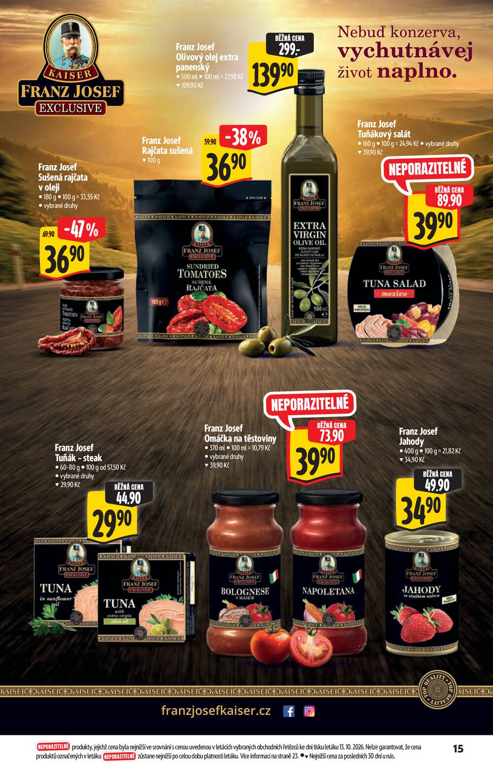 Leták Albert - Albert  Hypermarket katalog Brand od 21.10. do 3.11.2026 - strana 15