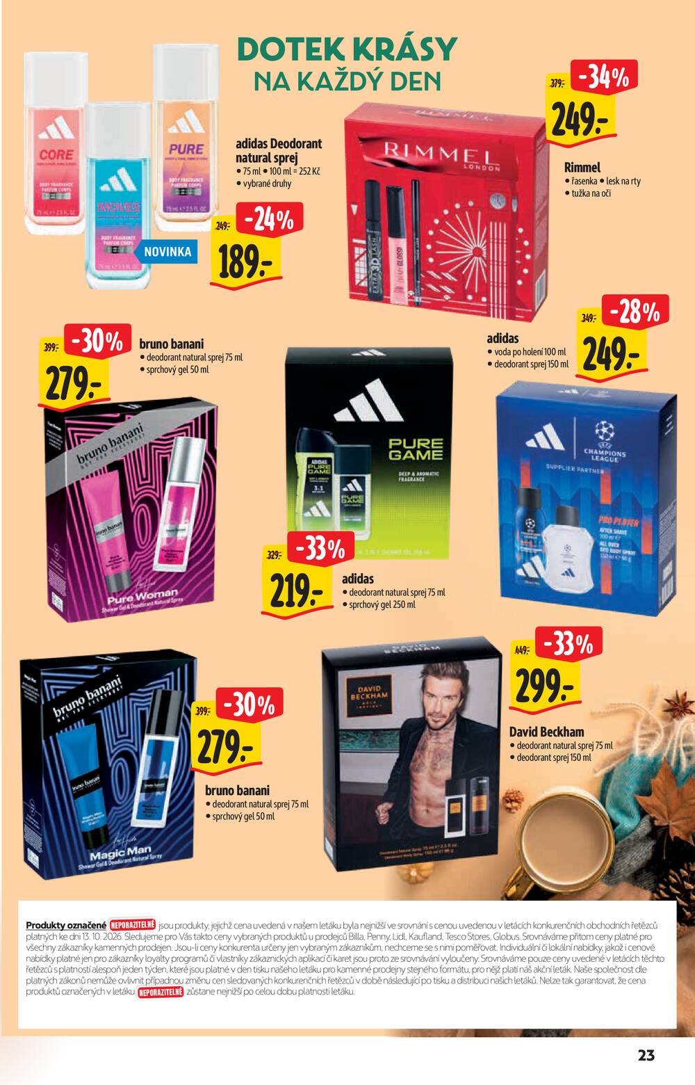 Leták Albert - Albert Hypermarket katalog Brand od 21.10. do 3.11.2026 - strana 23 Leták Albert - Albert Hypermarket katalog Brand od 21.10. do 3.11.2026 - strana 23