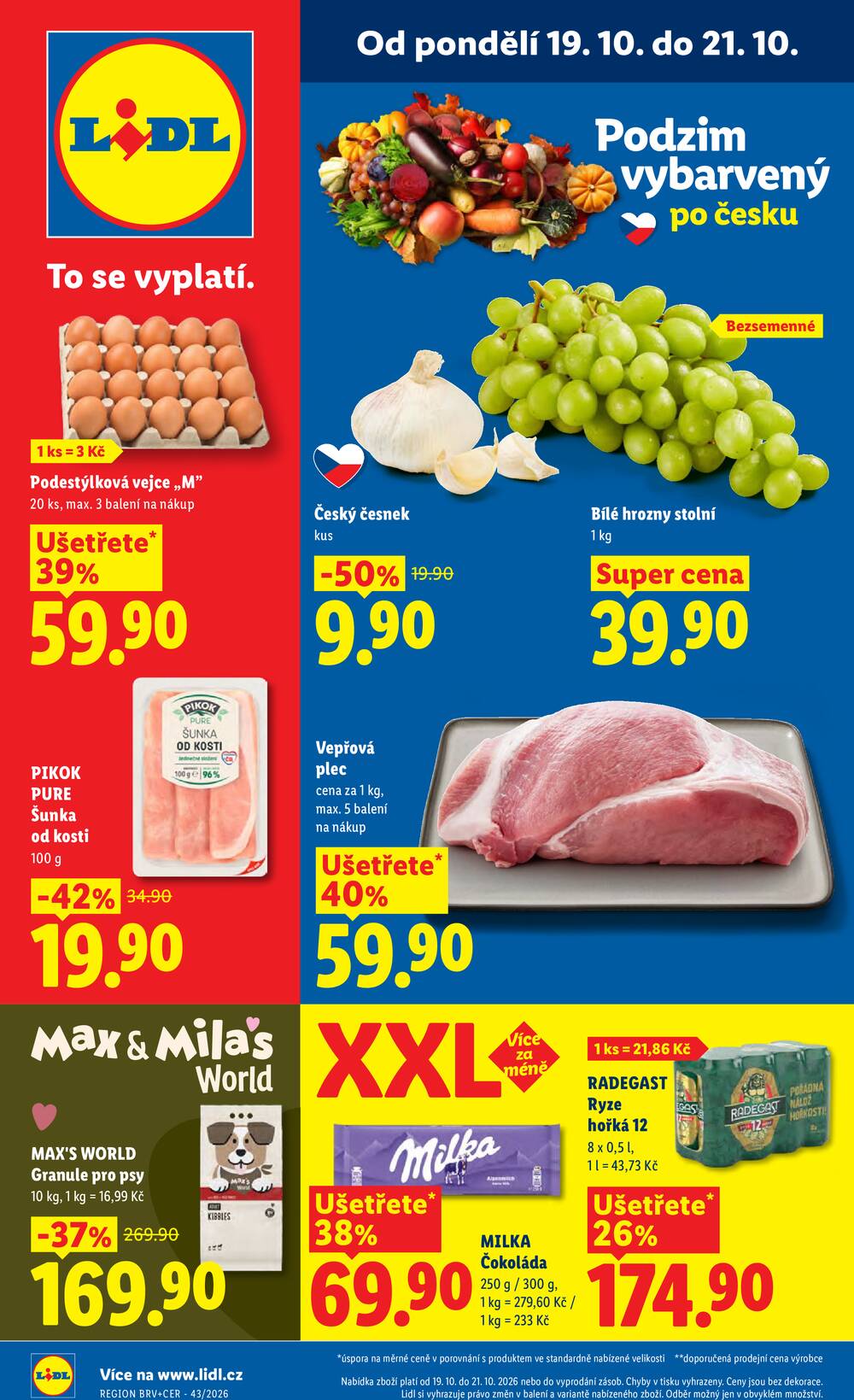 Lidl od 19.10. do 21.10.2026