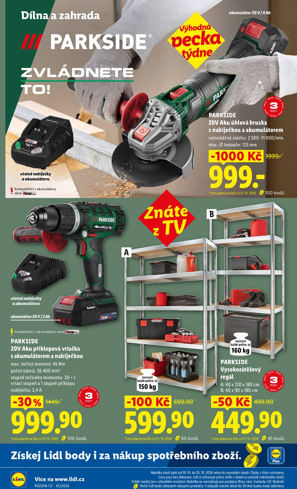 Lidl od 19.10. do 21.10.2026