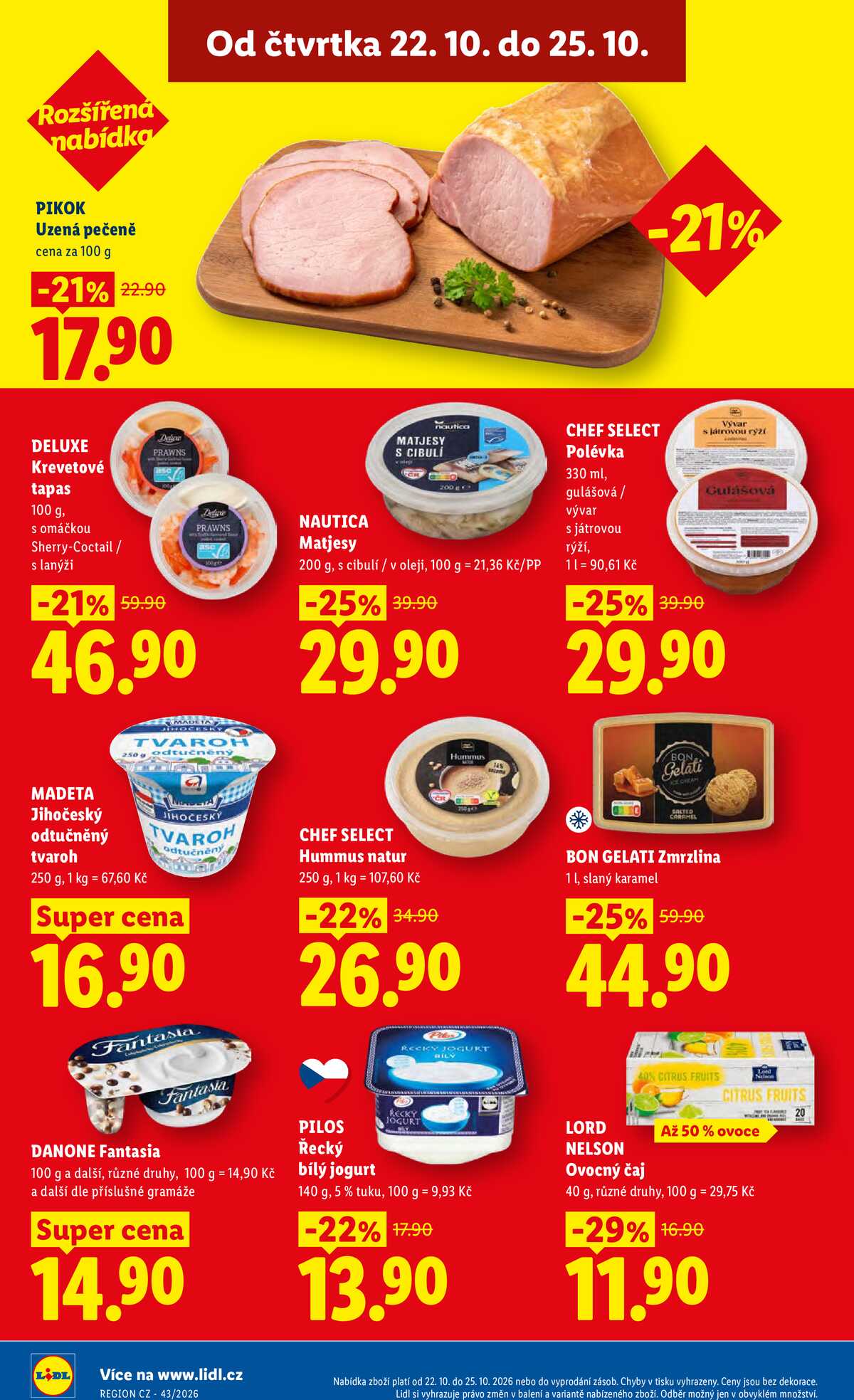 Lidl Čtvrtek od 22.10. do 25.10.2026 strana 20