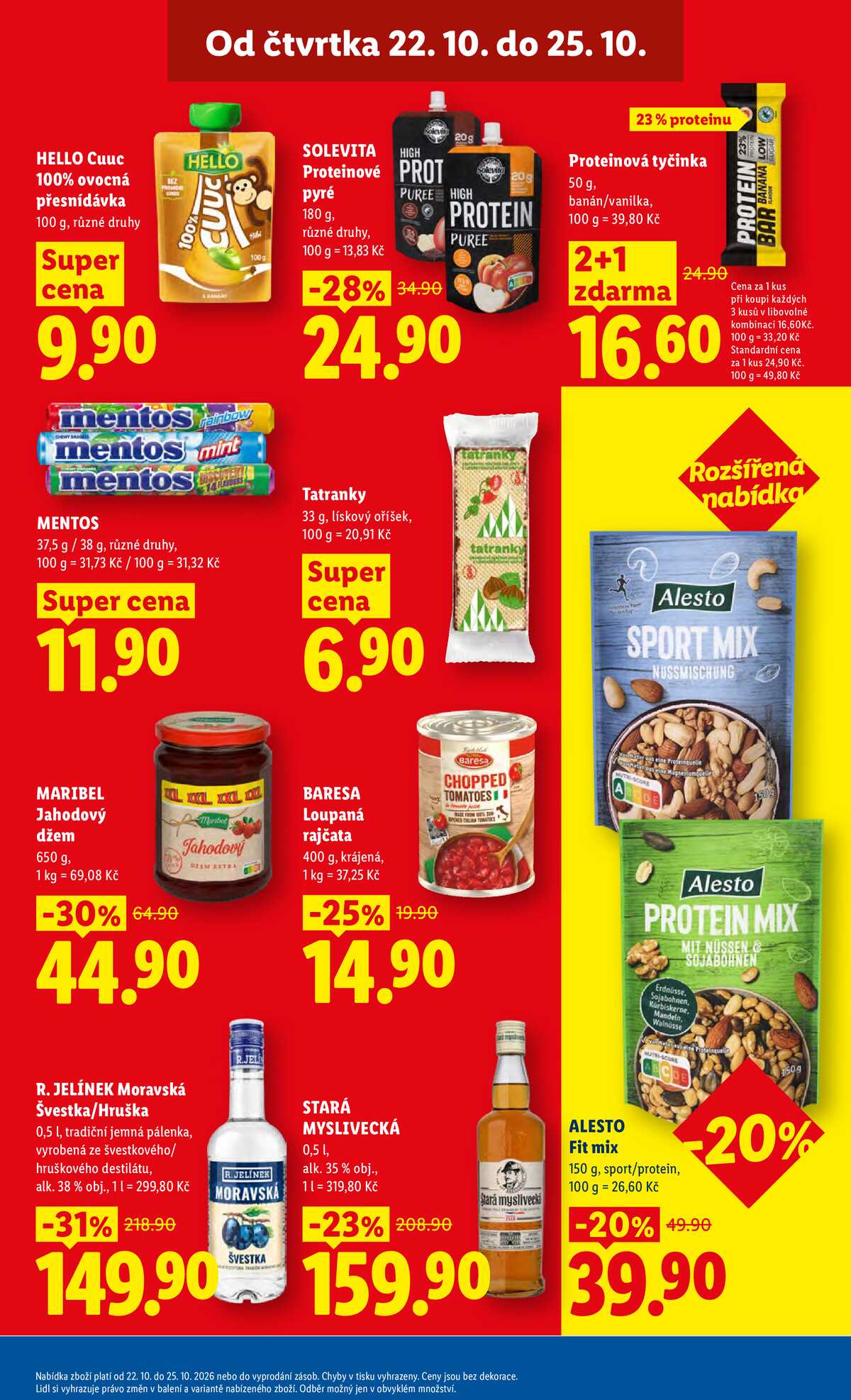 Lidl Čtvrtek od 22.10. do 25.10.2026 strana 30