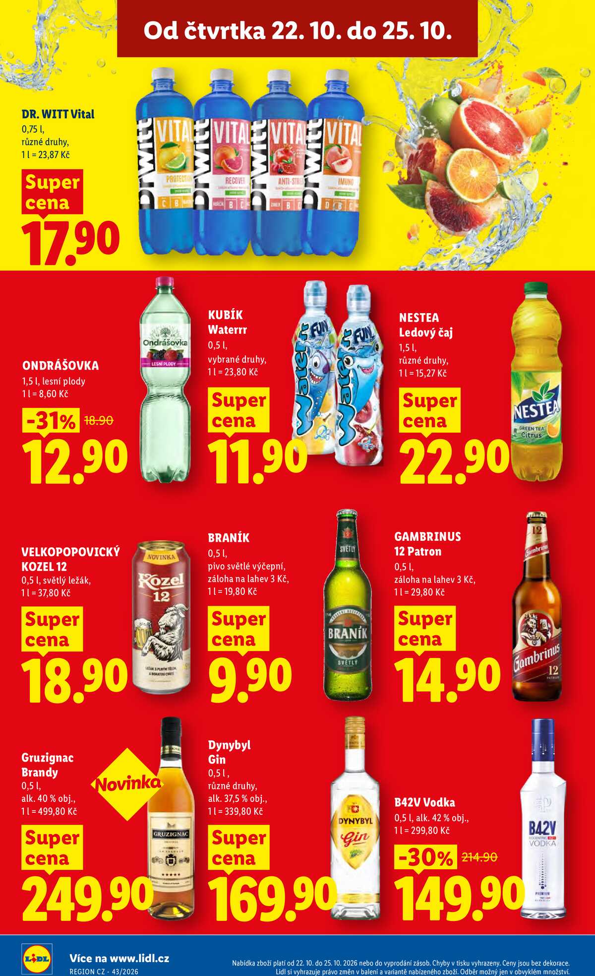 Lidl Čtvrtek od 22.10. do 25.10.2026 strana 32