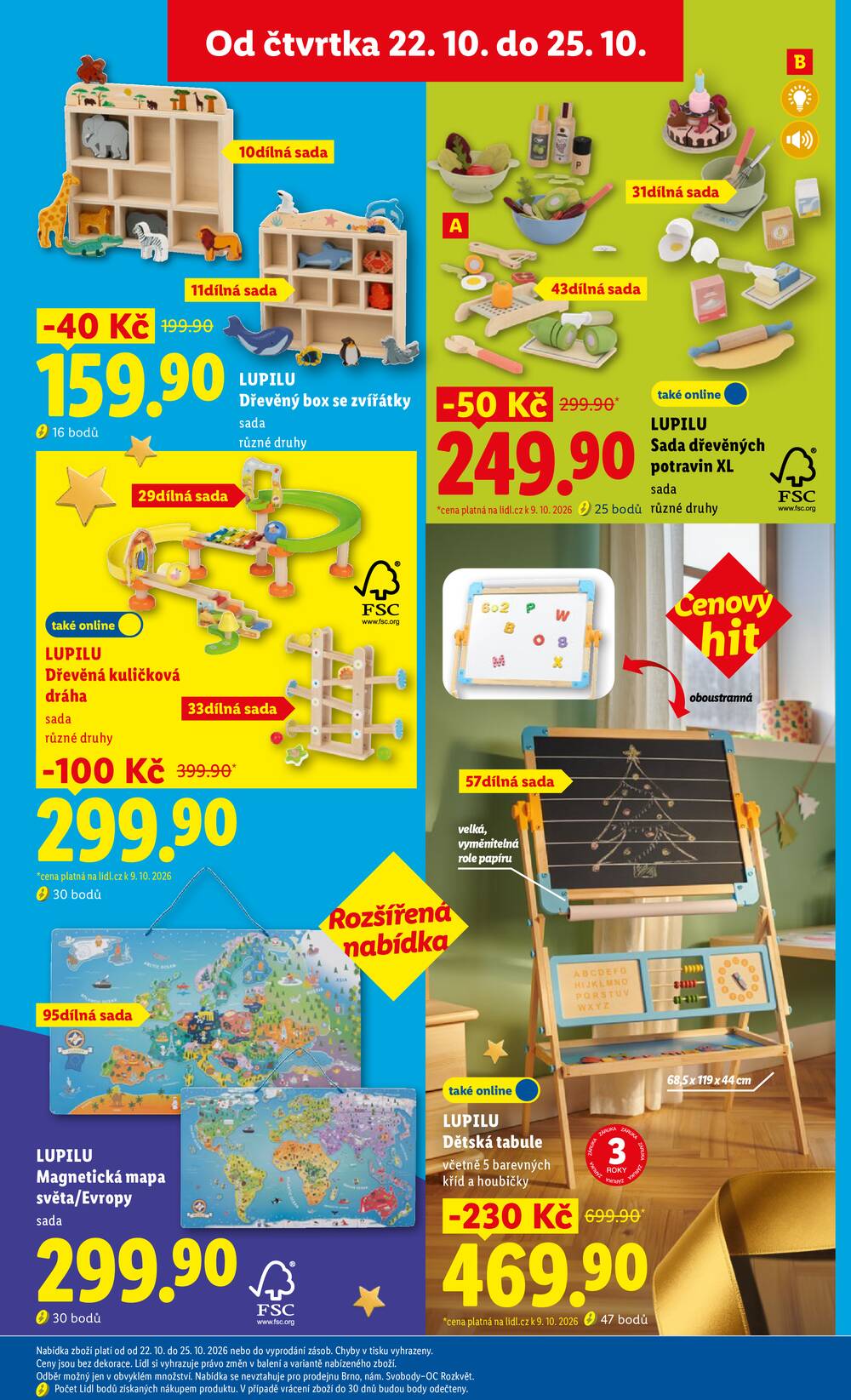 Lidl Čtvrtek od 22.10. do 25.10.2026