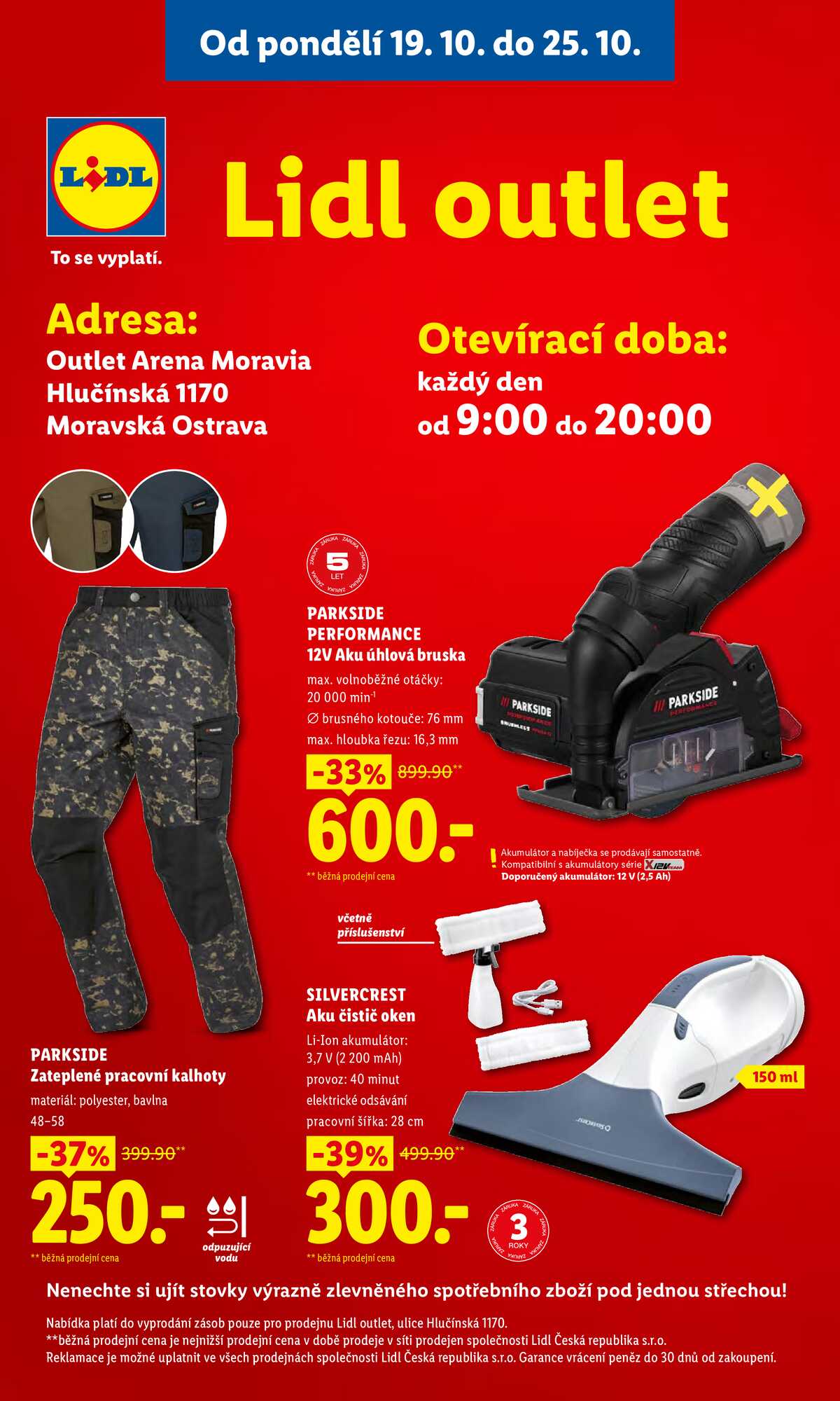 Lidl Spotřební zboží 19.10. - 25.10. strana 6