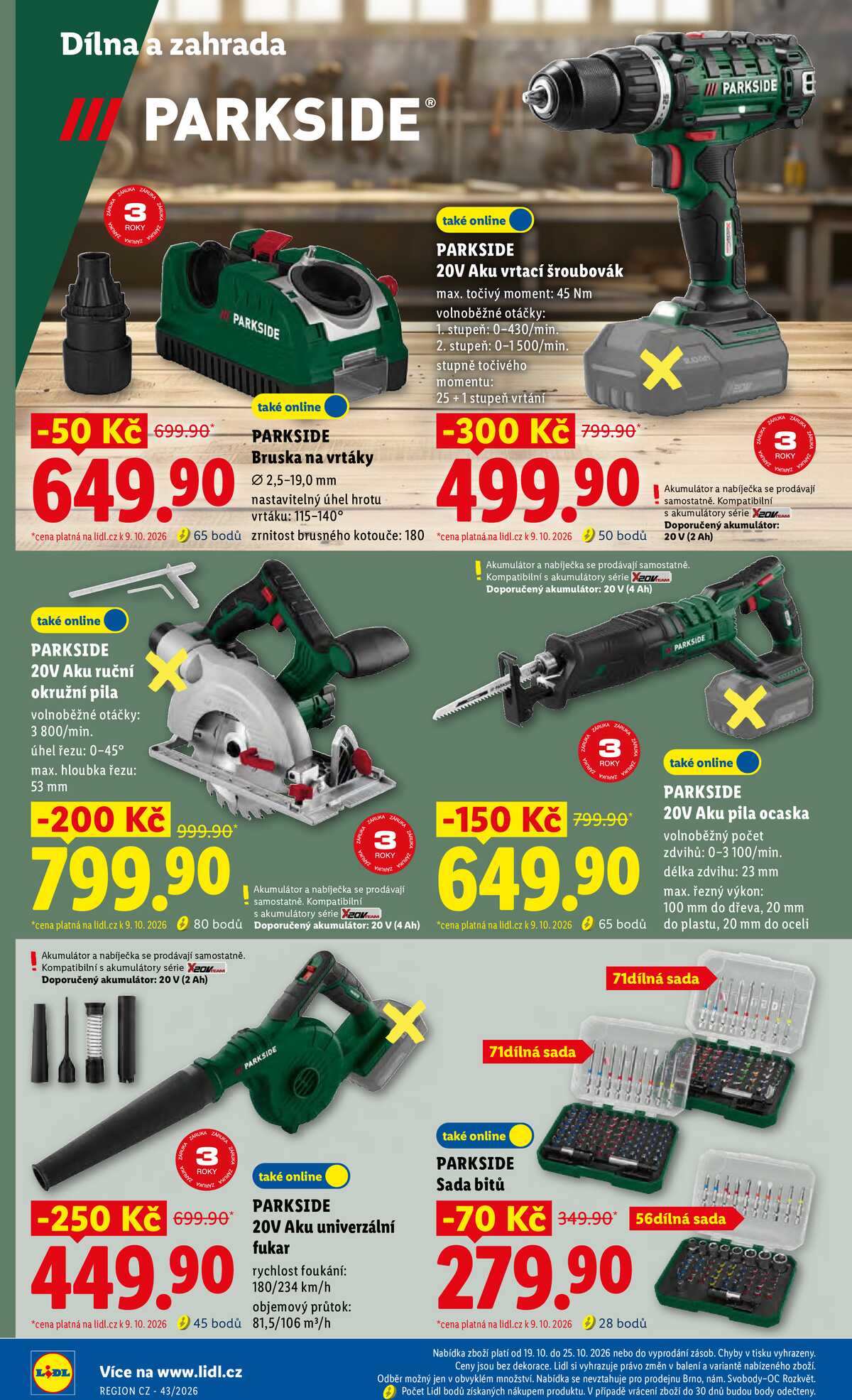 Lidl Spotřební zboží 19.10. - 25.10. strana 10
