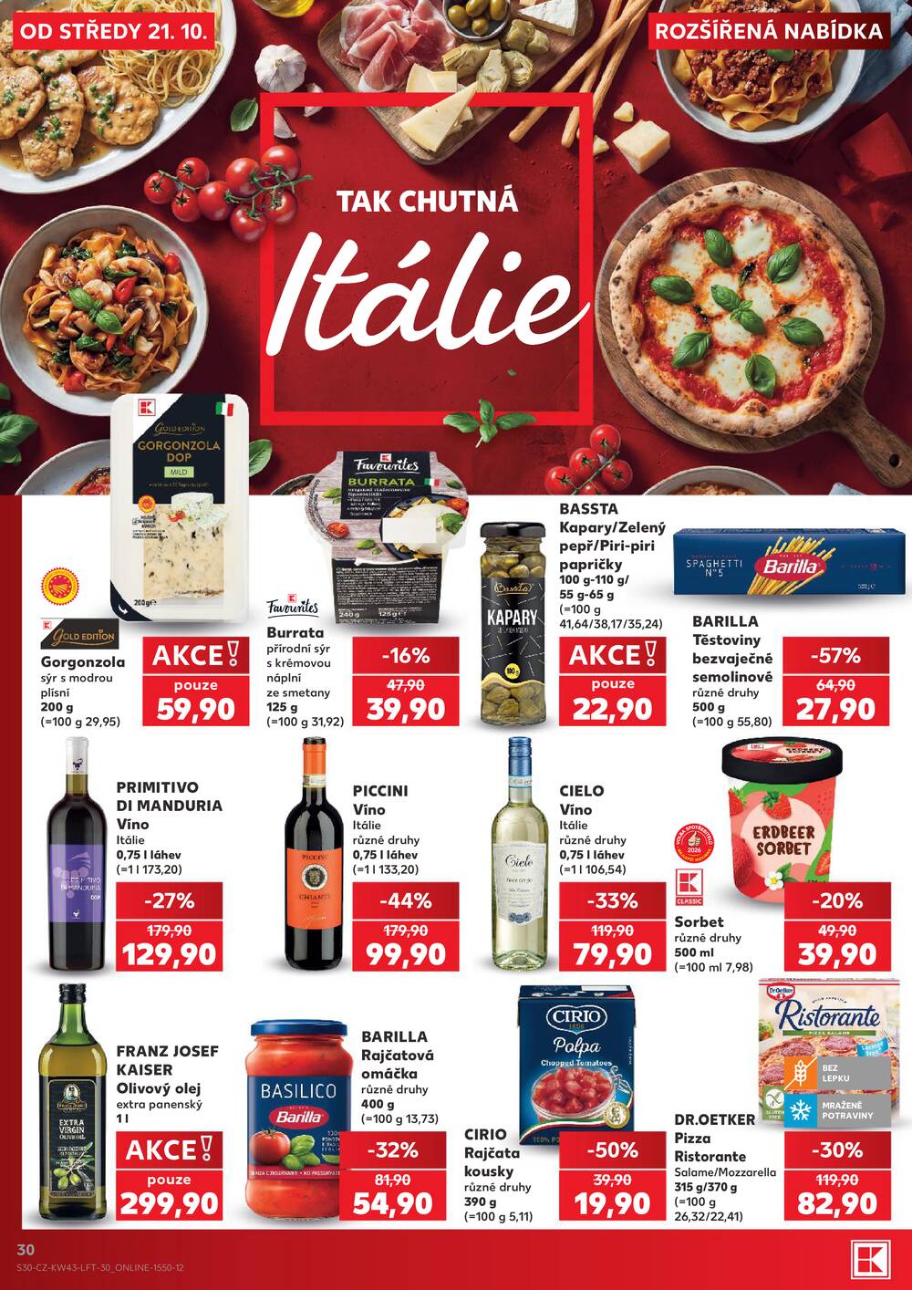 Kaufland 21.10. - 27.10. - Kaufland - Frýdek Místek
