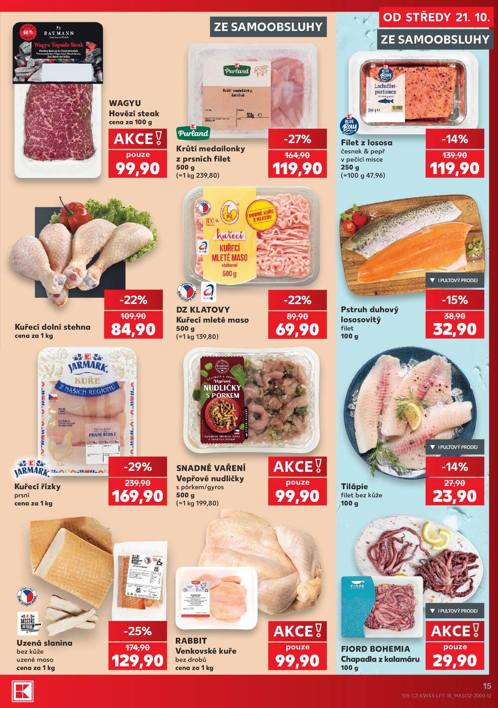 Kaufland 21.10. - 27.10. - Kaufland - Kopřivnice