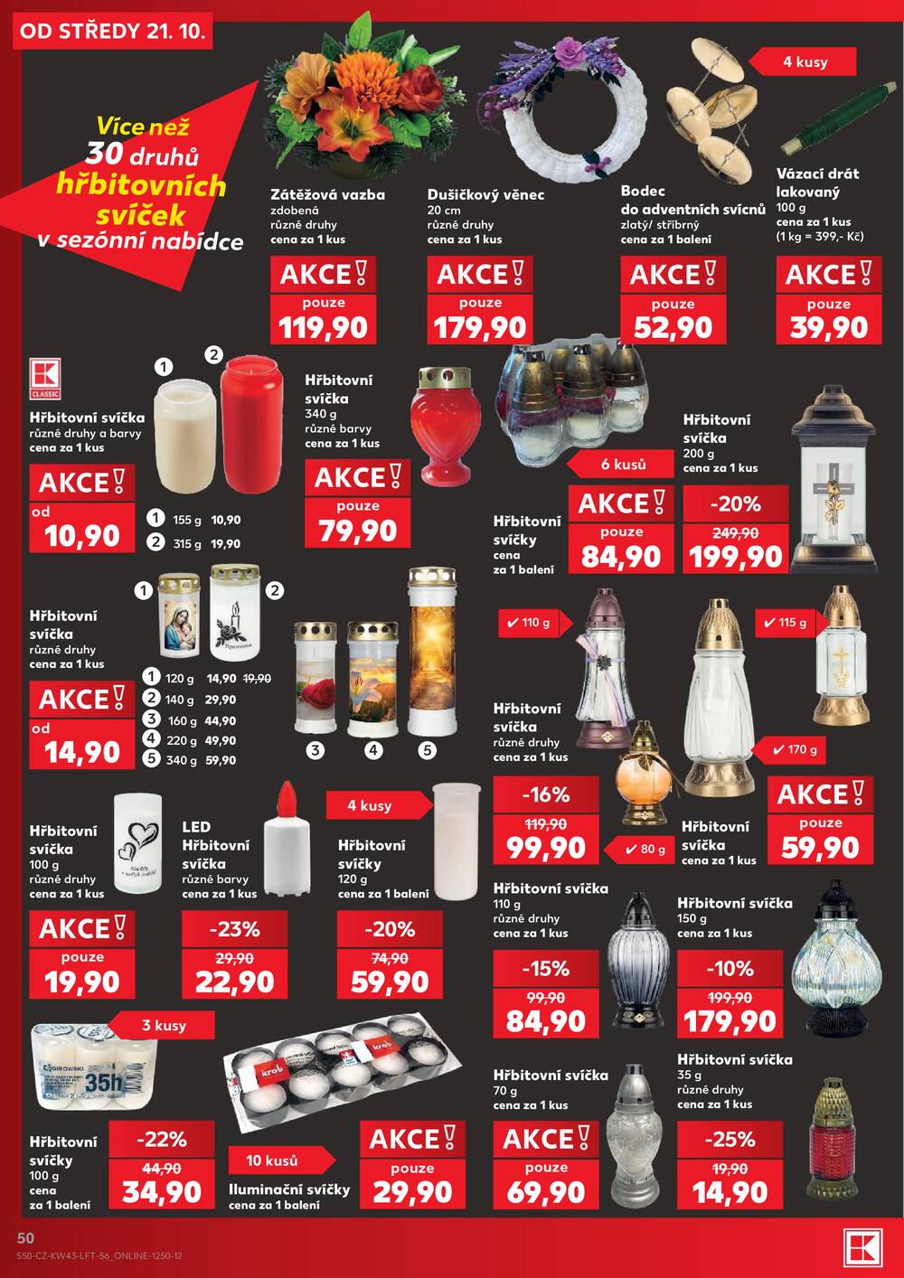 Leták Kaufland - Kaufland 21.10. - 27.10. - Kaufland - Ostrava - Moravská Ostrava - strana 50 Leták Kaufland - Kaufland 21.10. - 27.10. - Kaufland - Ostrava - Moravská Ostrava - strana 50