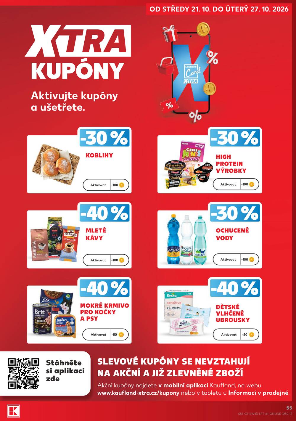 Kaufland 21.10. - 27.10. - Kaufland - Praha 8 (Malý Klín)